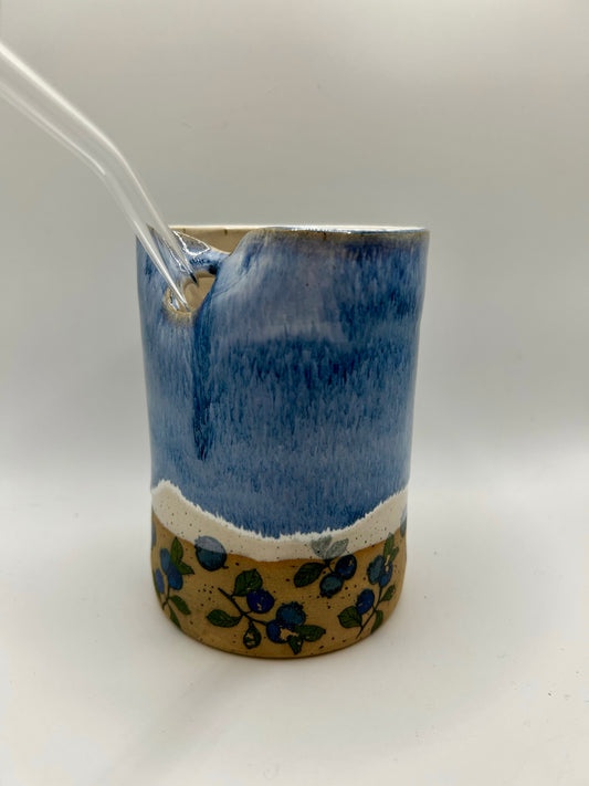 Fruity Straw Cup - Blueberries