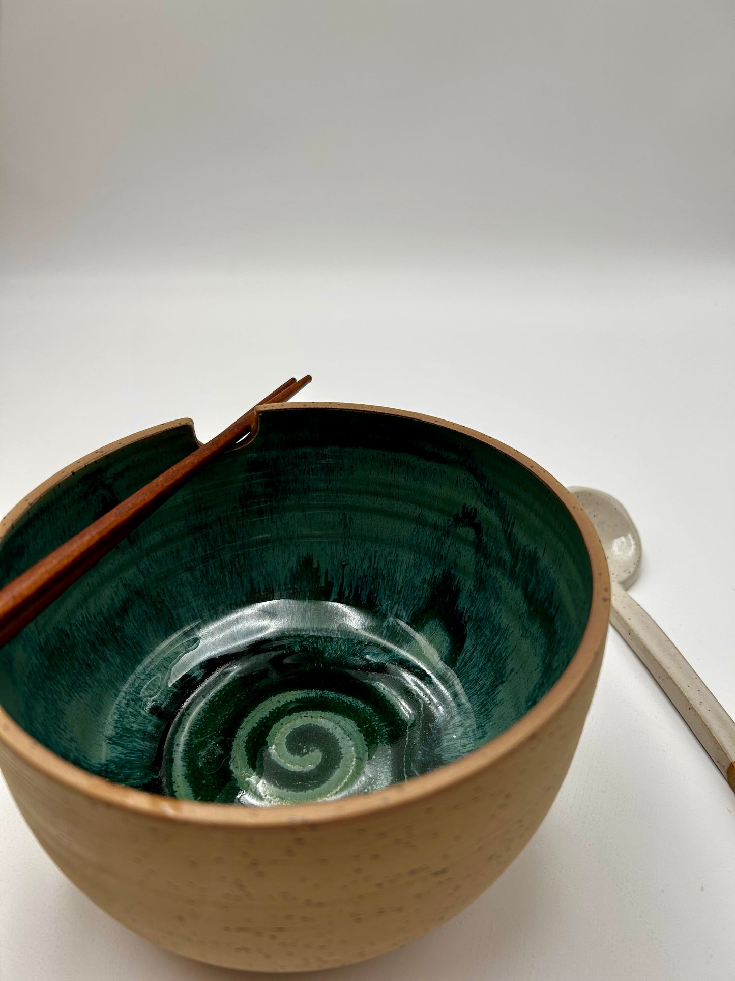 Ramen Bowl - Emerald Green