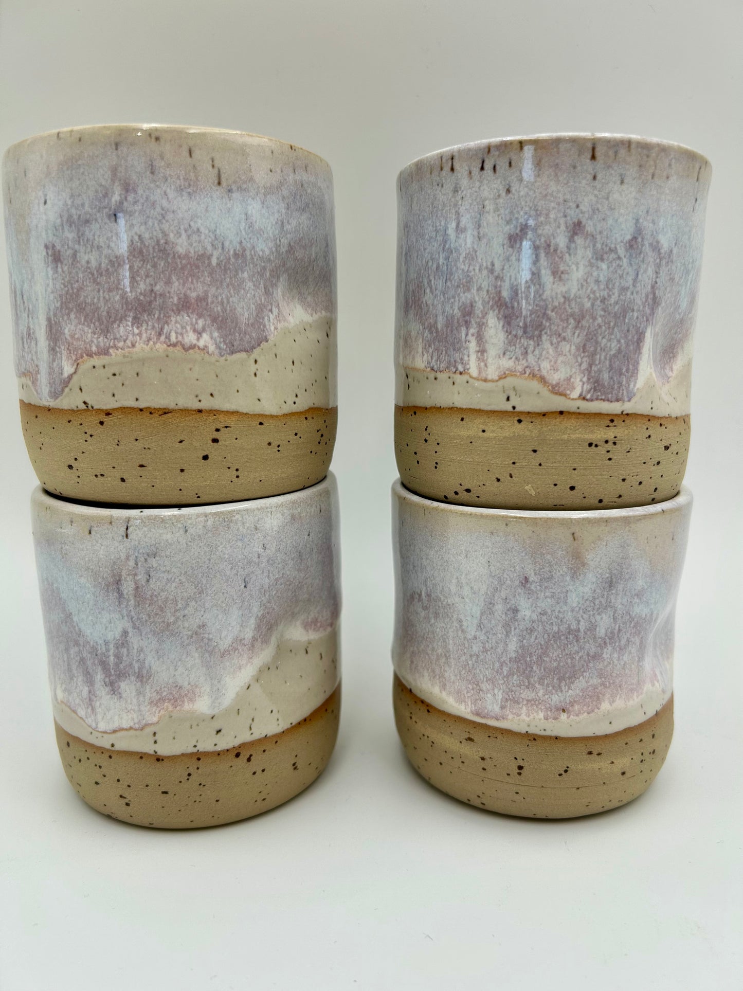 Thumb Tumbler - Reactive Glaze - Various Colours