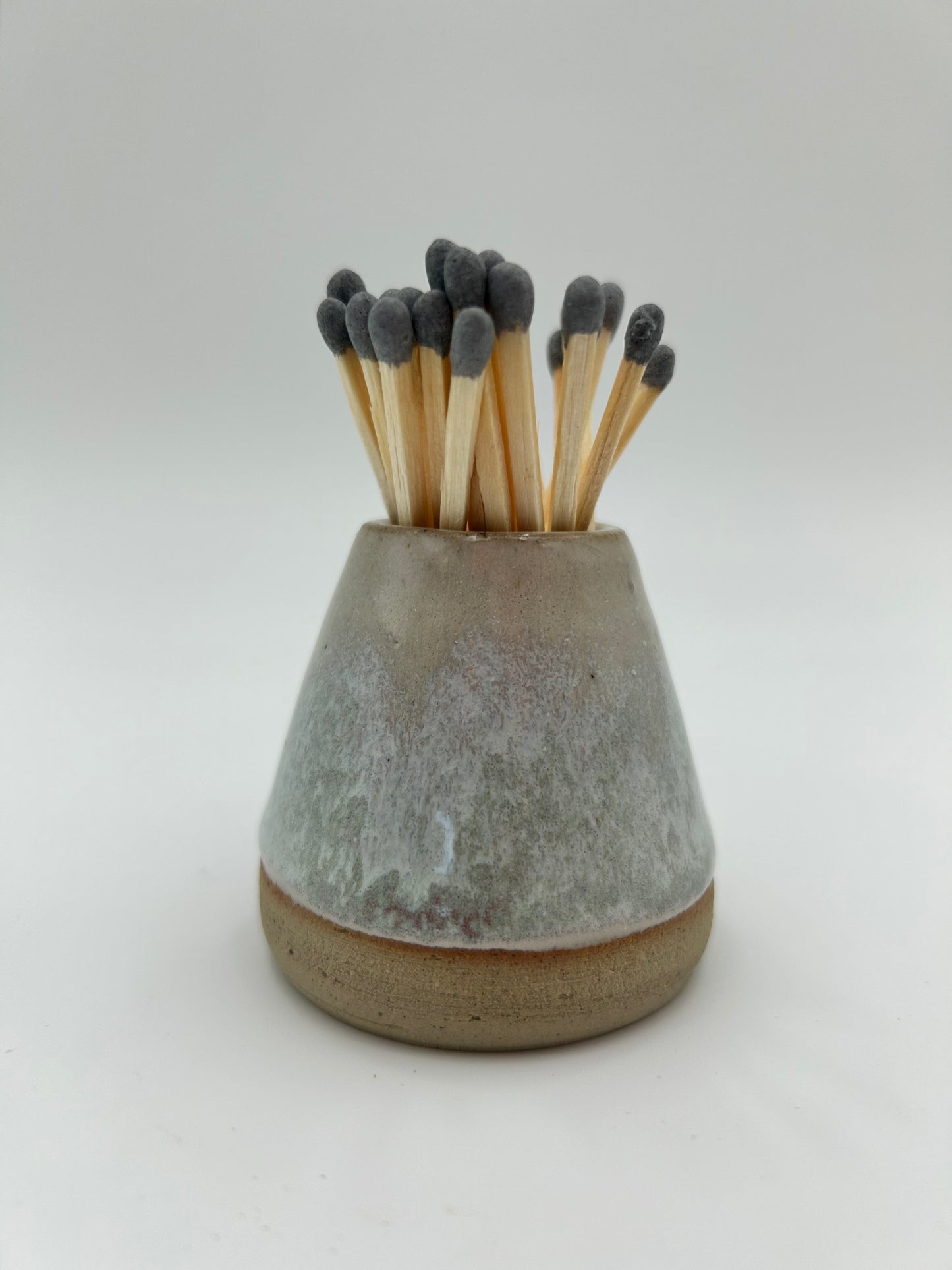Matchstick Holder with Strike Pad - Various Colours