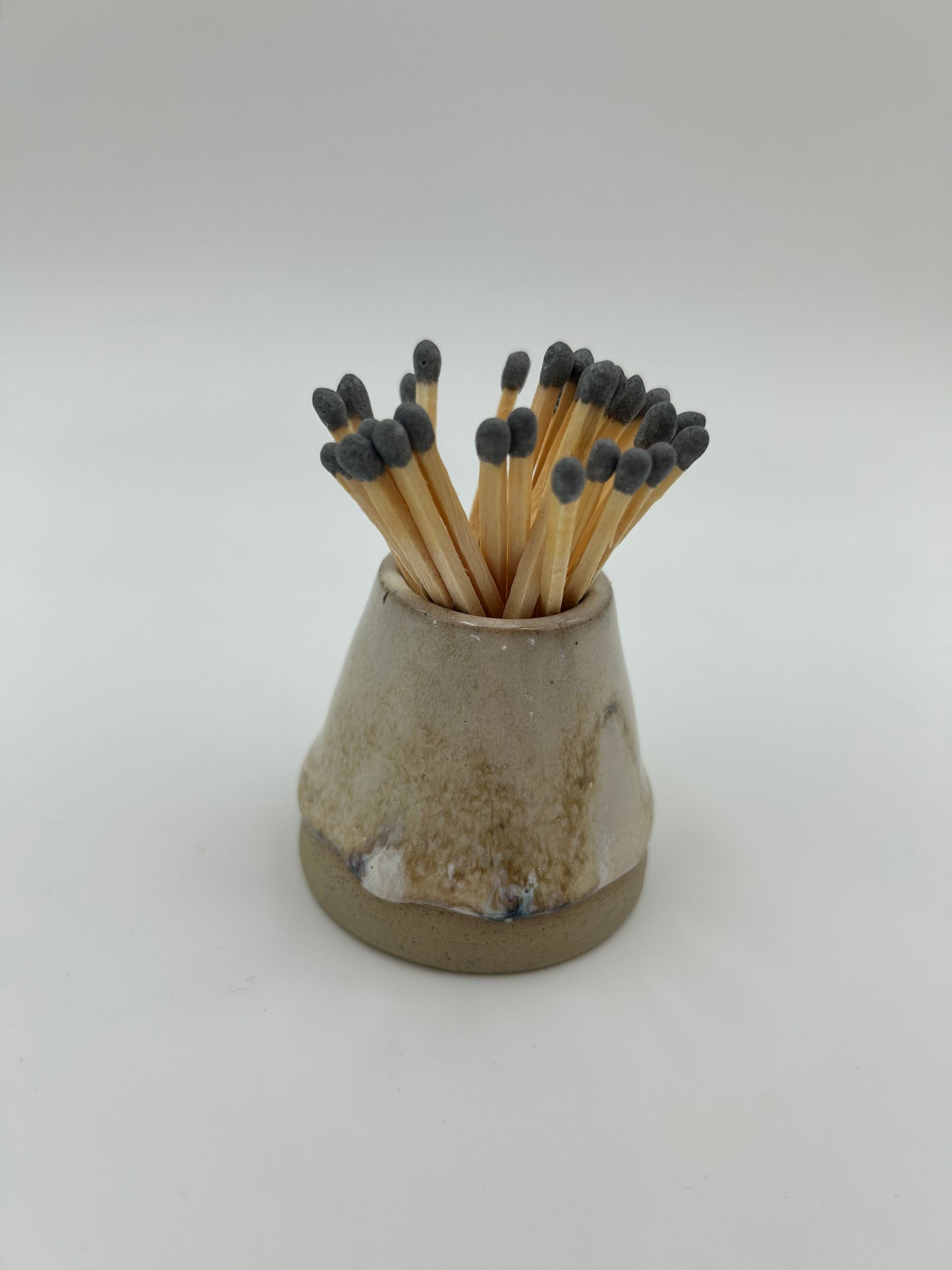 Matchstick Holder with Strike Pad - Various Colours