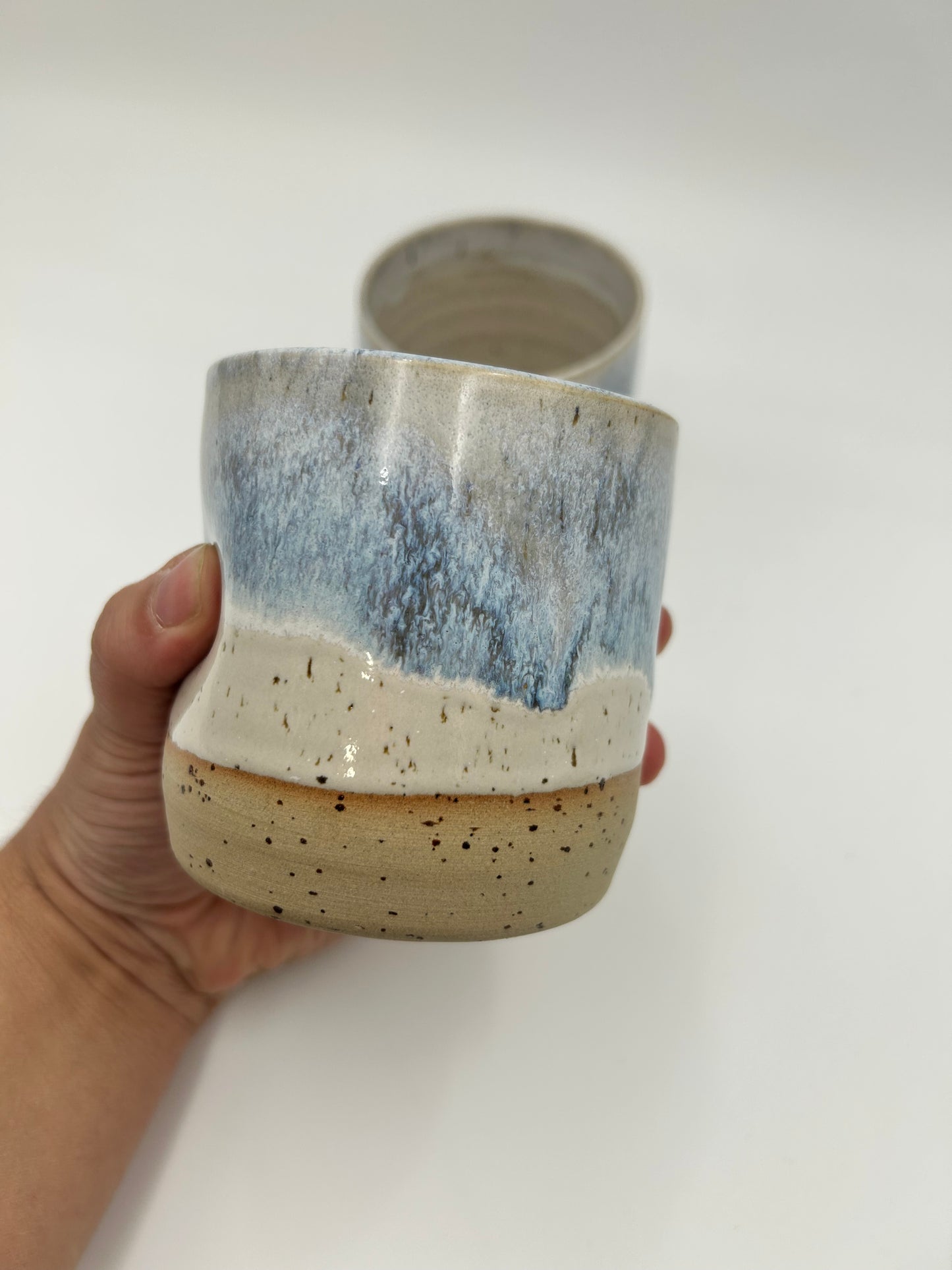 Thumb Tumbler - Reactive Glaze - Various Colours