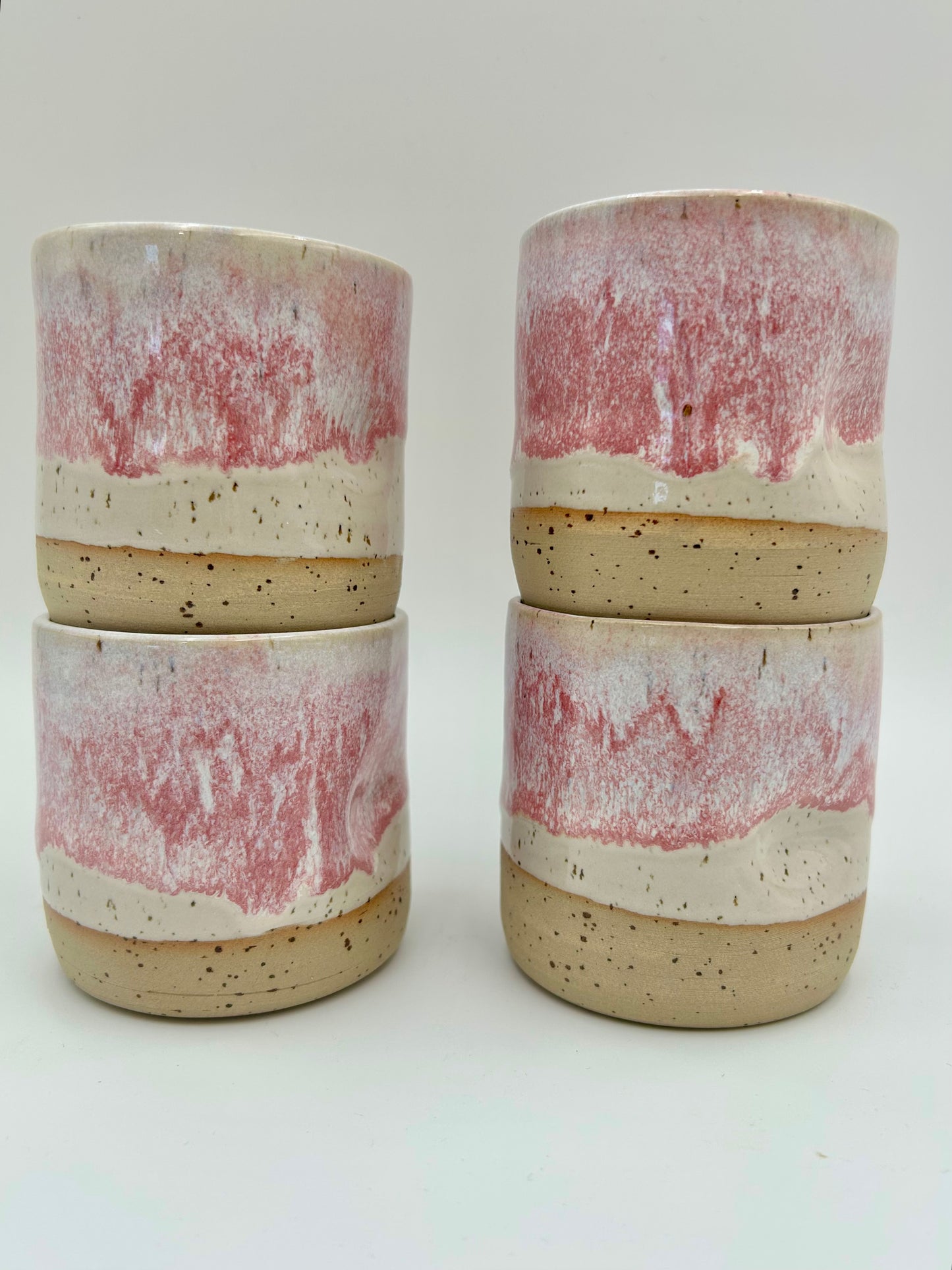 Thumb Tumbler - Reactive Glaze - Various Colours