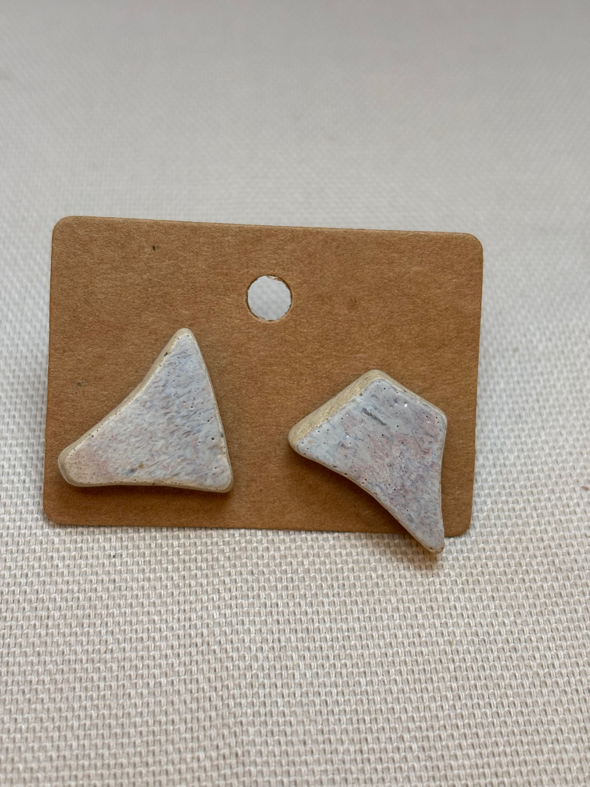 10 - Pottery Piece Stud Earrings