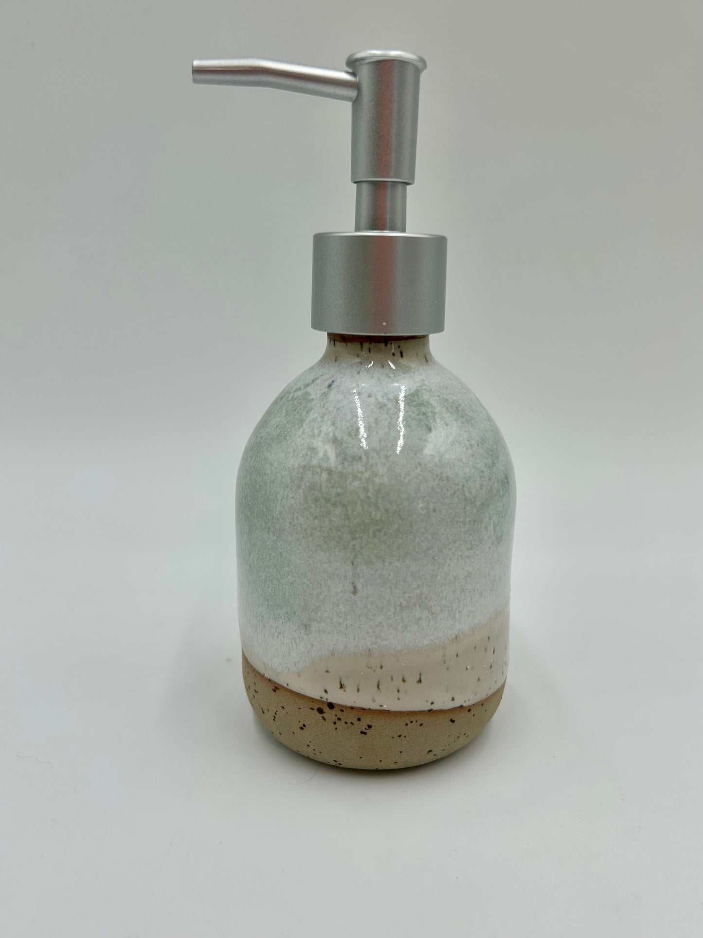 Soap Pump - Sage - Reactive Flowing Glaze - S4
