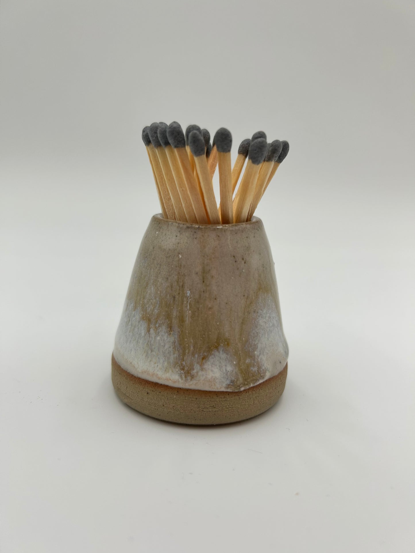 Matchstick Holder with Strike Pad - Various Colours