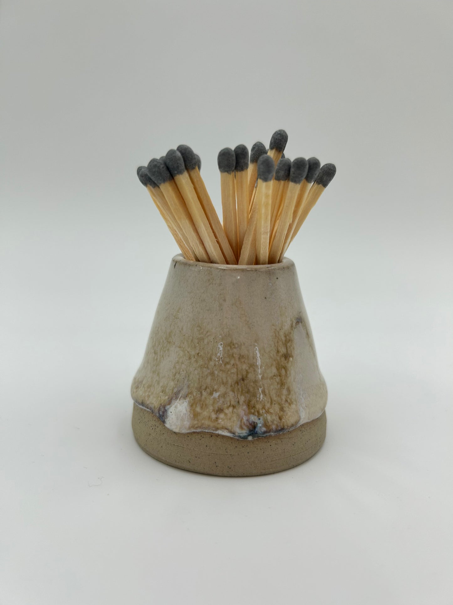 Matchstick Holder with Strike Pad - Various Colours