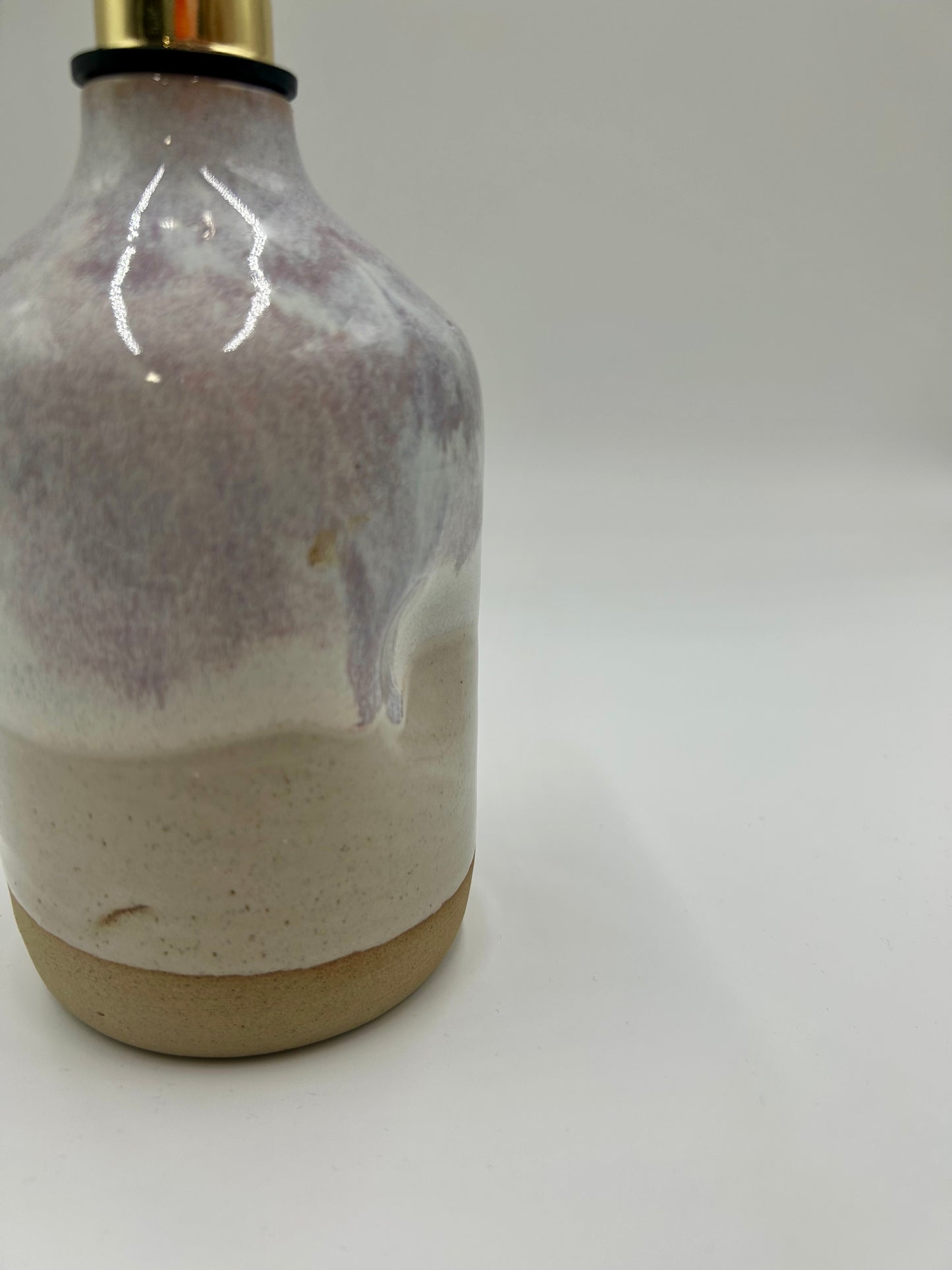 Olive Oil Pourer - Lavender Thumb