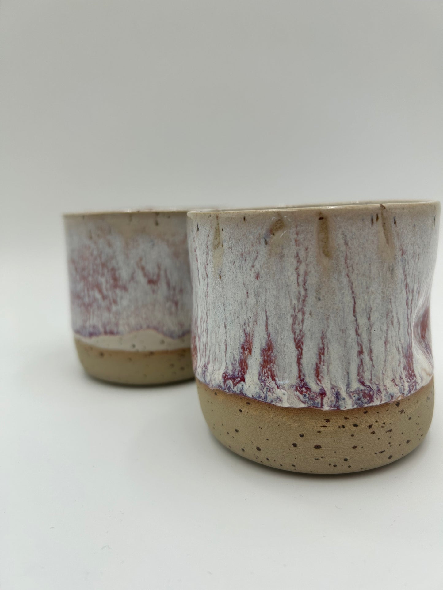 Thumb Tumbler - Reactive Glaze - Various Colours