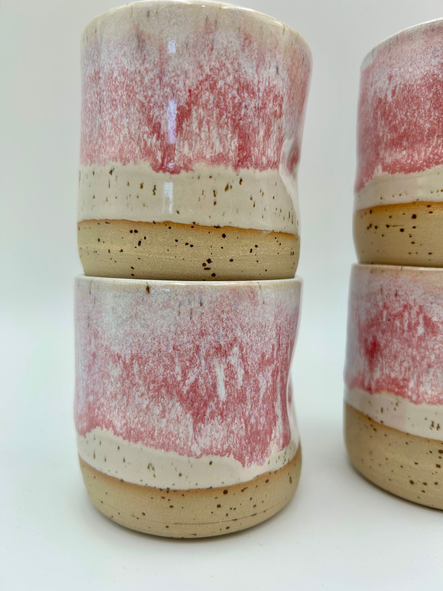 Thumb Tumbler - Reactive Glaze - Various Colours