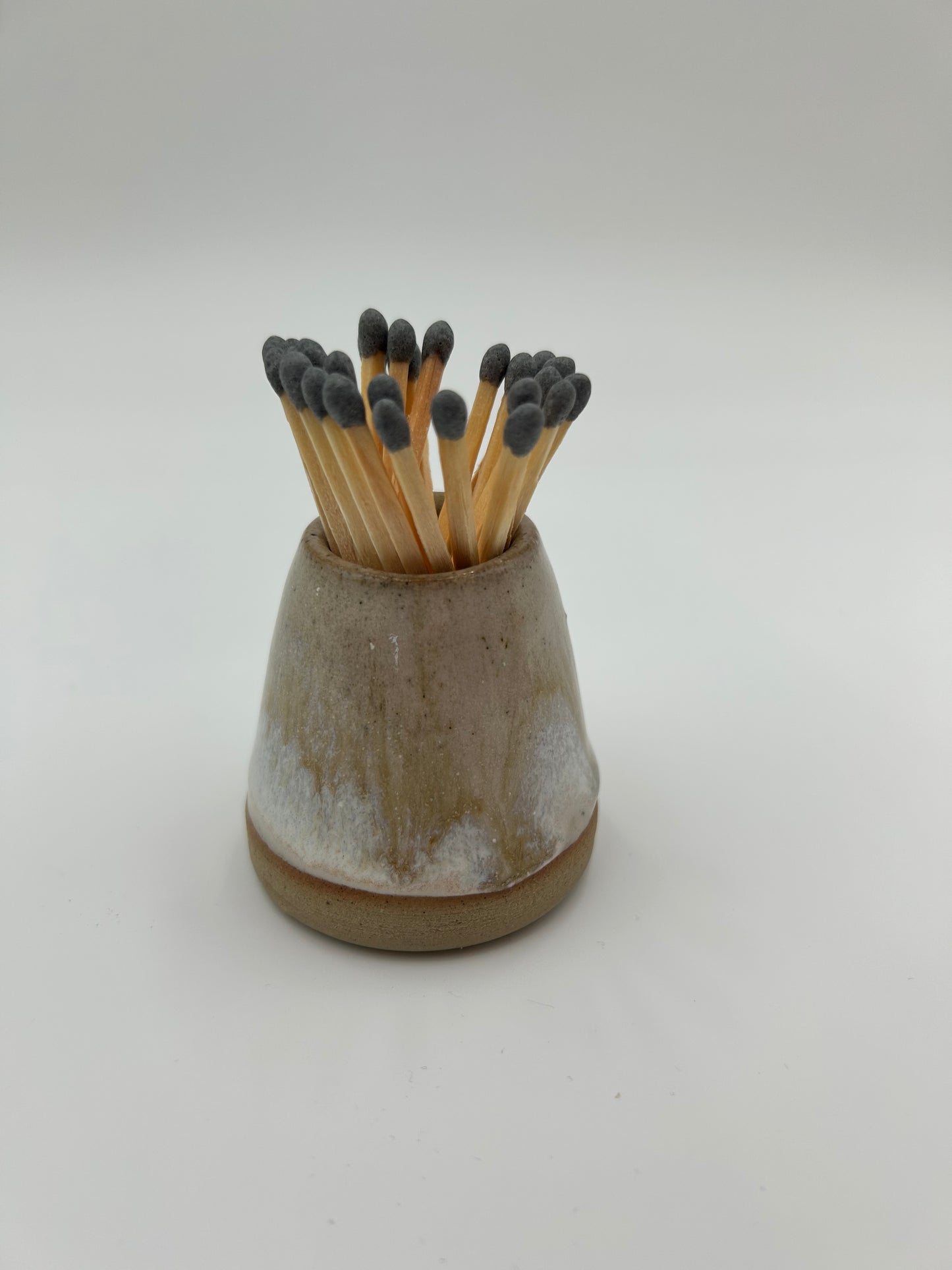 Matchstick Holder with Strike Pad - Various Colours