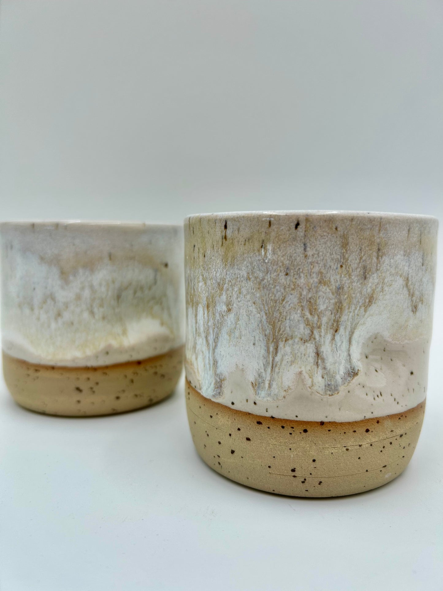 Thumb Tumbler - Reactive Glaze - Various Colours