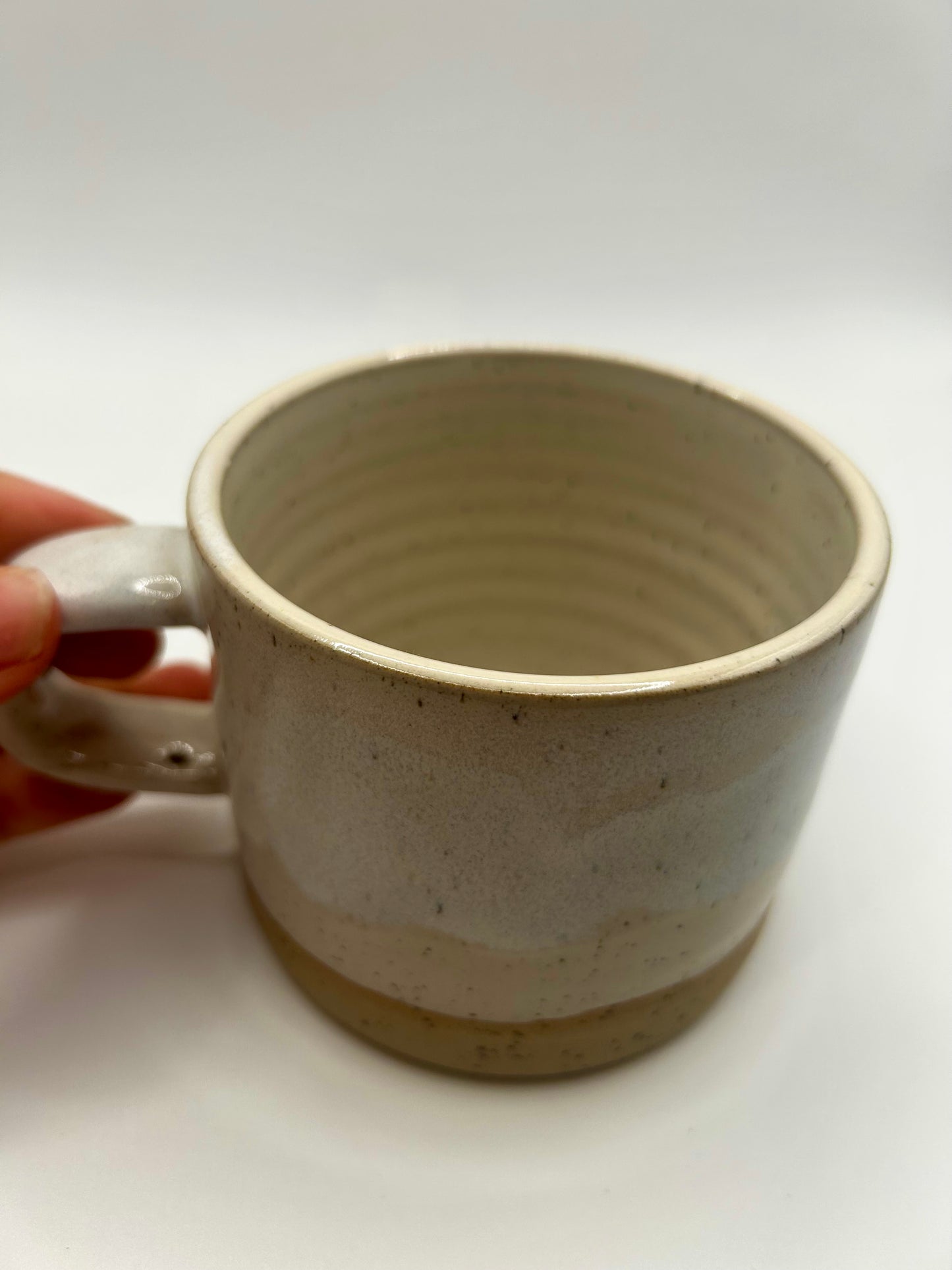 Medium Mug - Reactive Glaze - Ivory