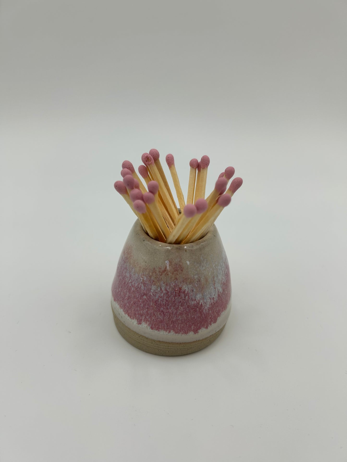 Matchstick Holder with Strike Pad - Various Colours