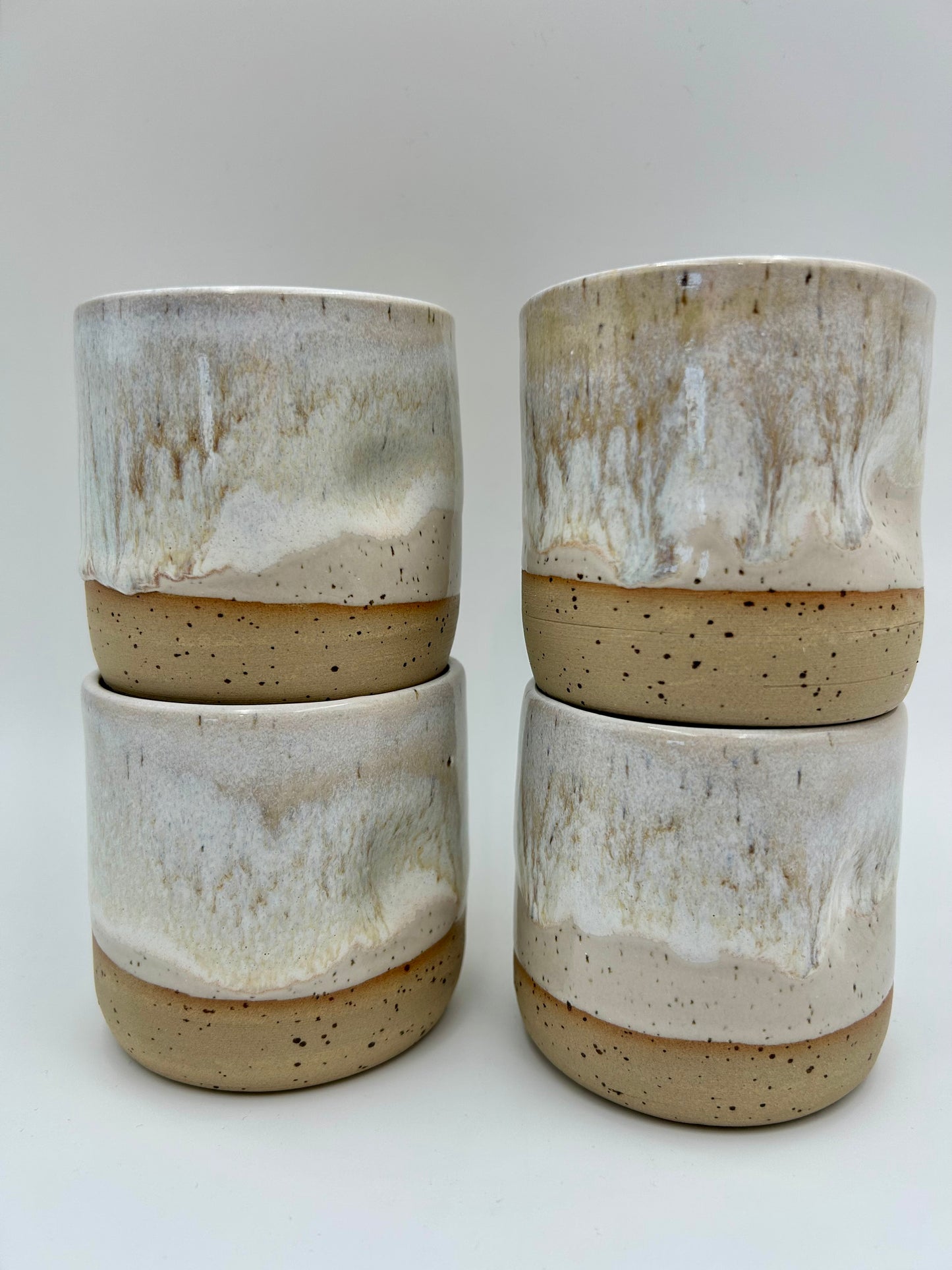 Thumb Tumbler - Reactive Glaze - Various Colours