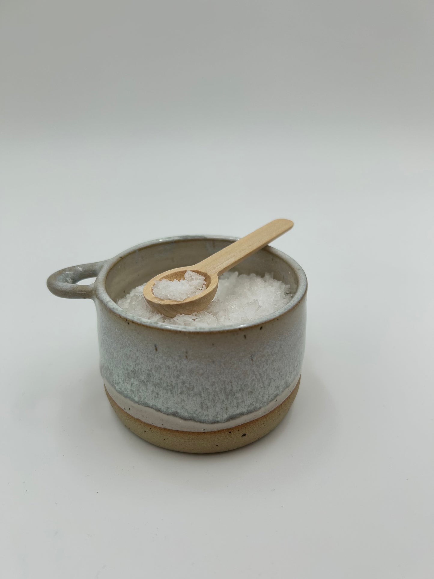 Salt Pot - with spoon slot - Various Colours