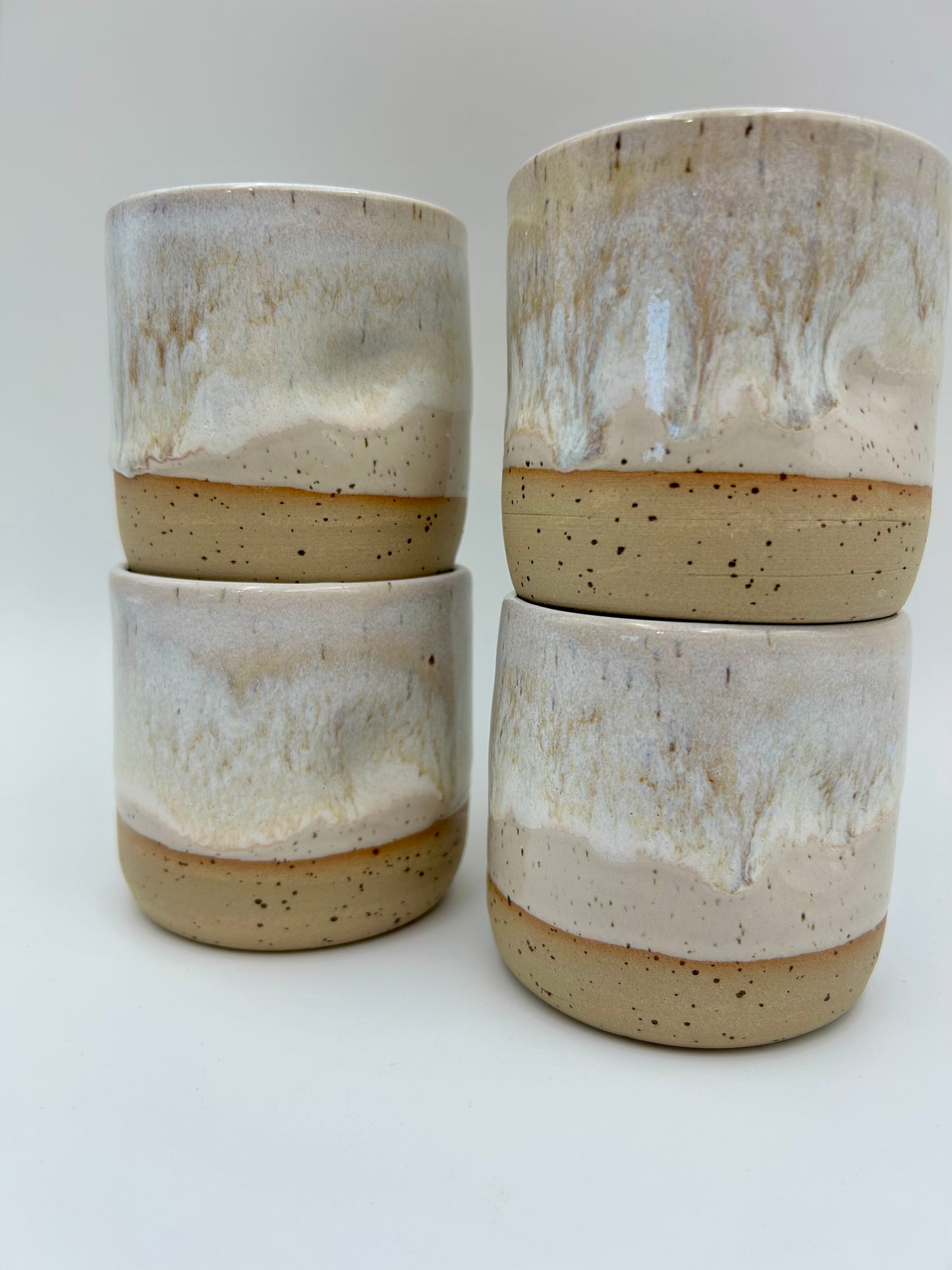 Thumb Tumbler - Reactive Glaze - Various Colours