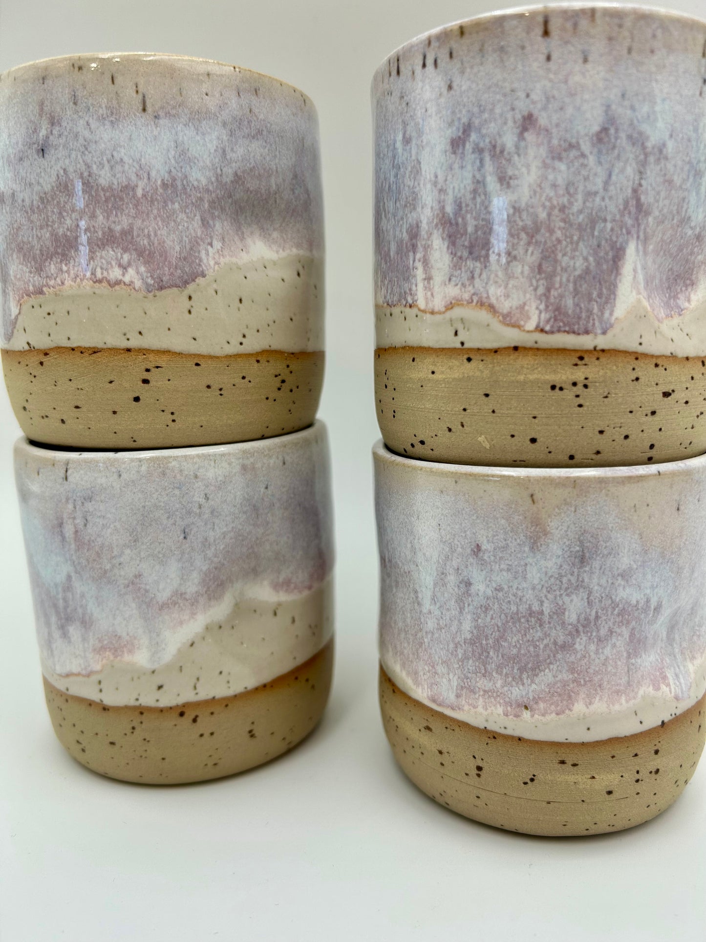 Thumb Tumbler - Reactive Glaze - Various Colours