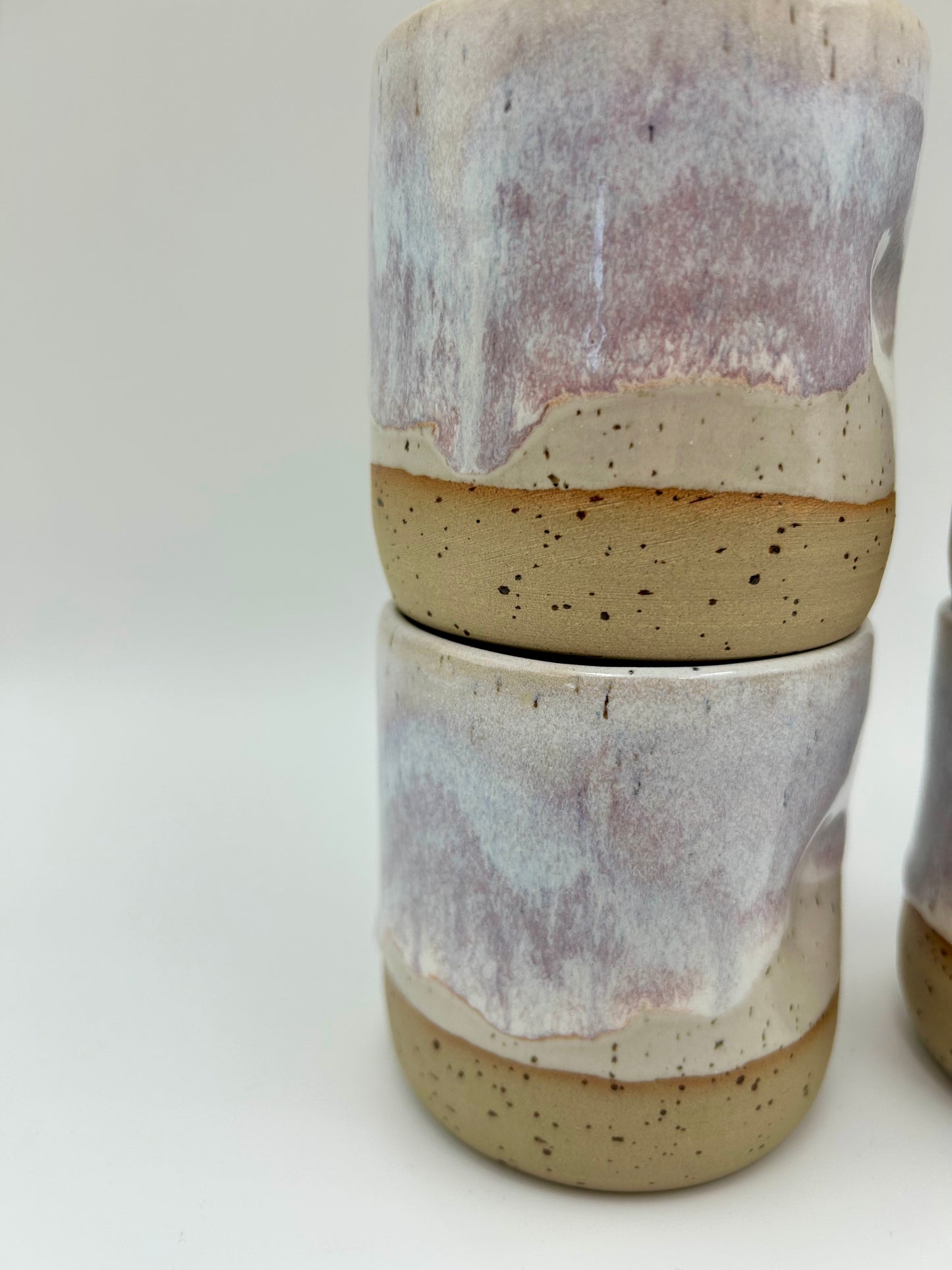 Thumb Tumbler - Reactive Glaze - Various Colours
