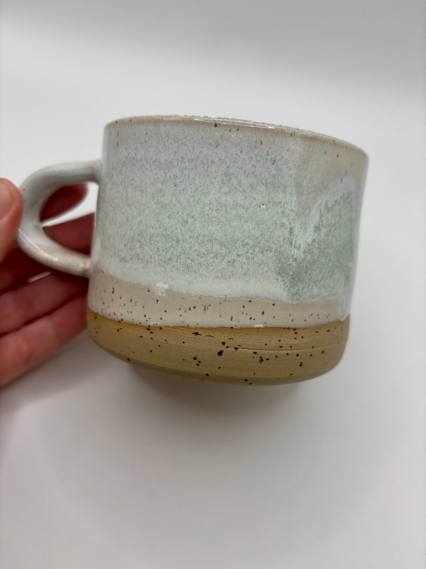 Medium Mug - Reactive Glaze - Sage