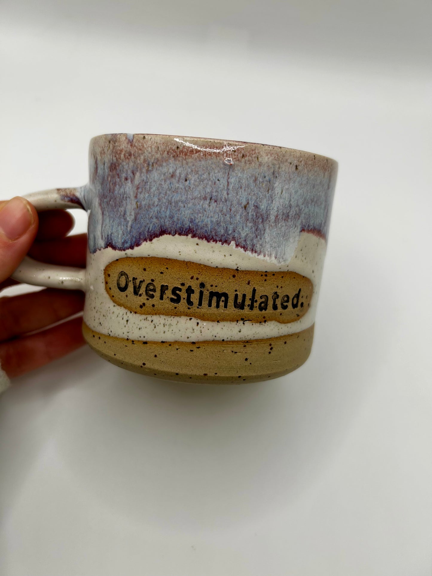 Custom Quote Mug - Made to Order - Reactive Glaze