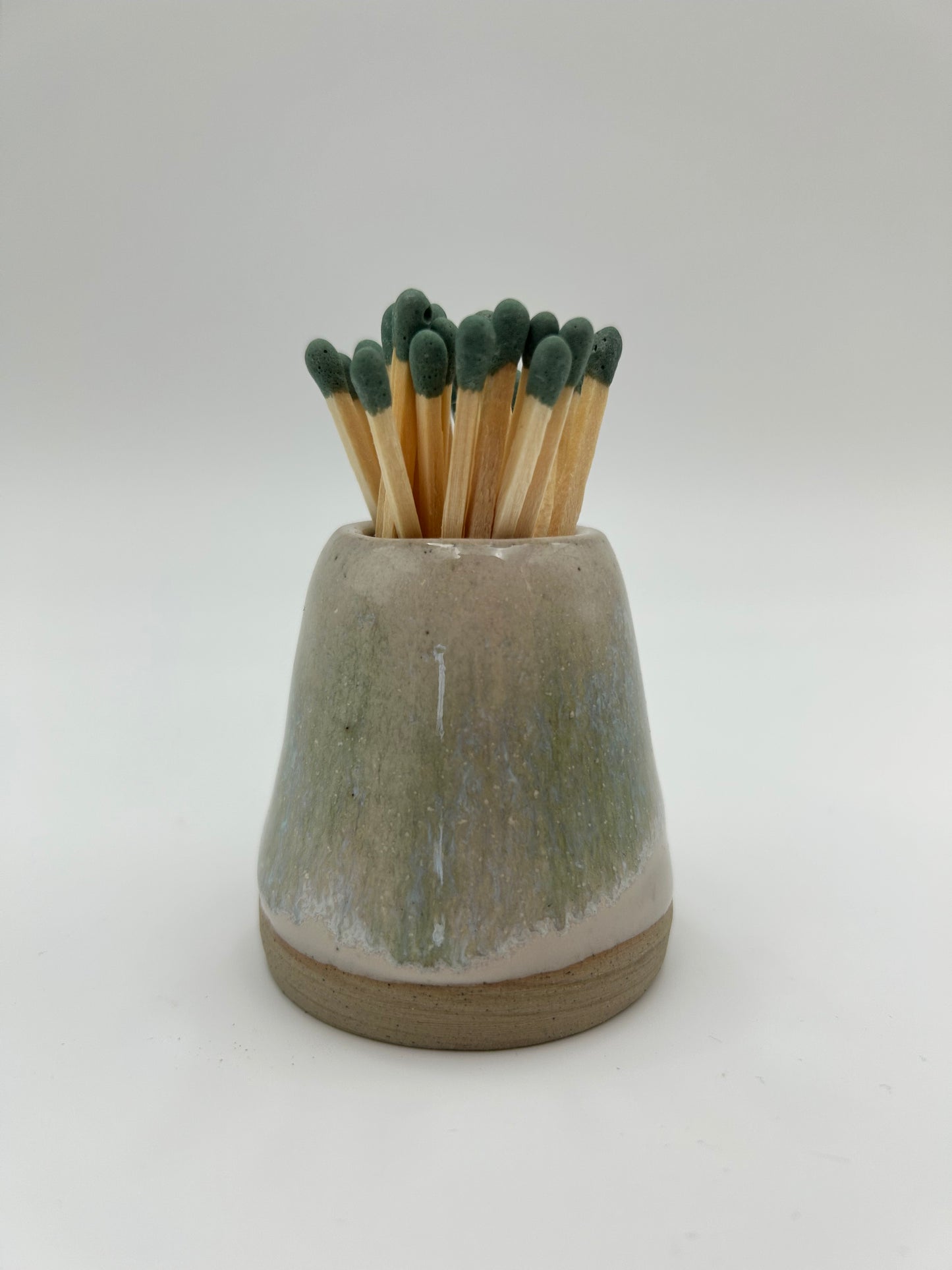 Matchstick Holder with Strike Pad - Various Colours