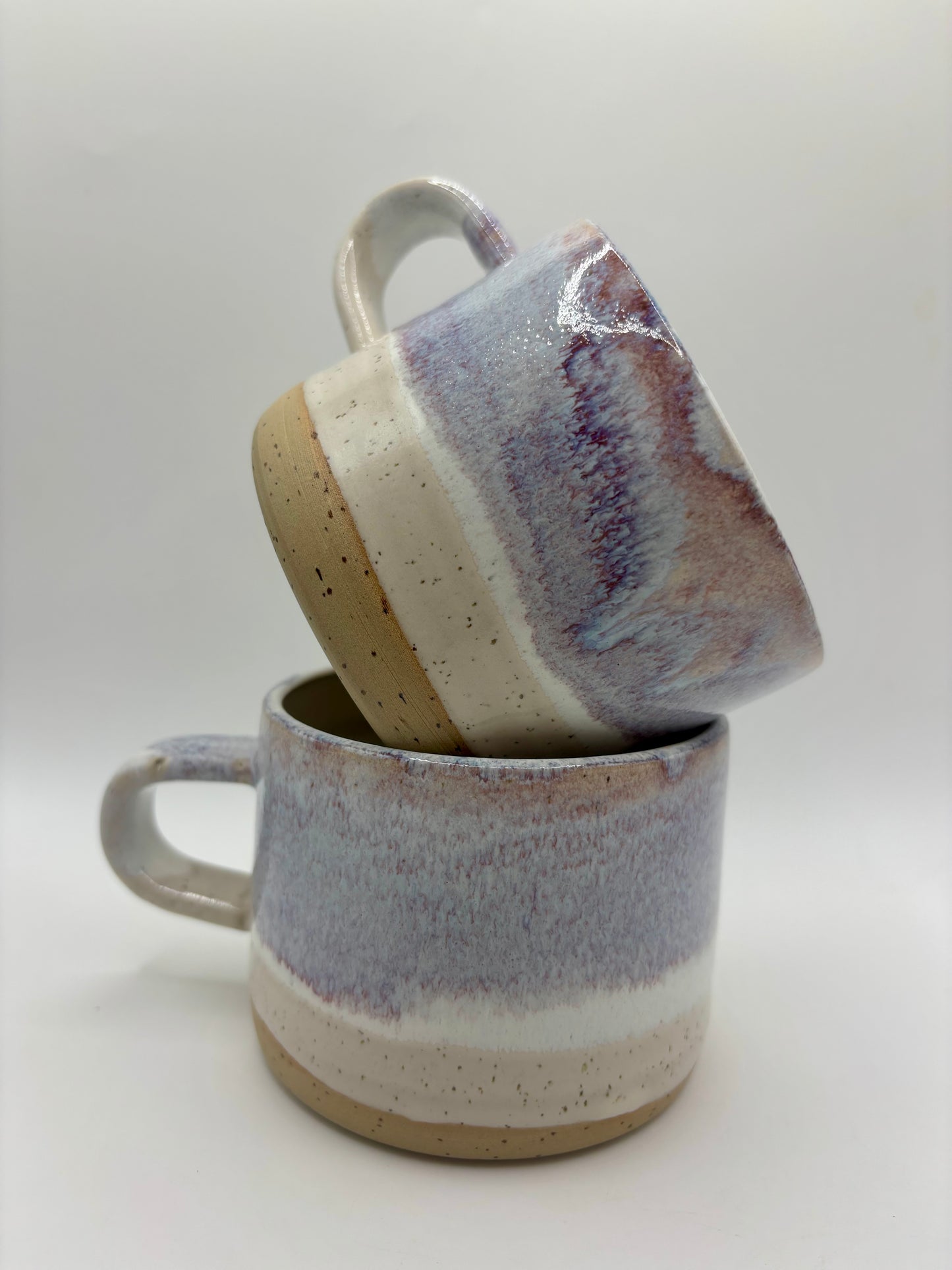 Medium Mug - Reactive Glaze - Merlot