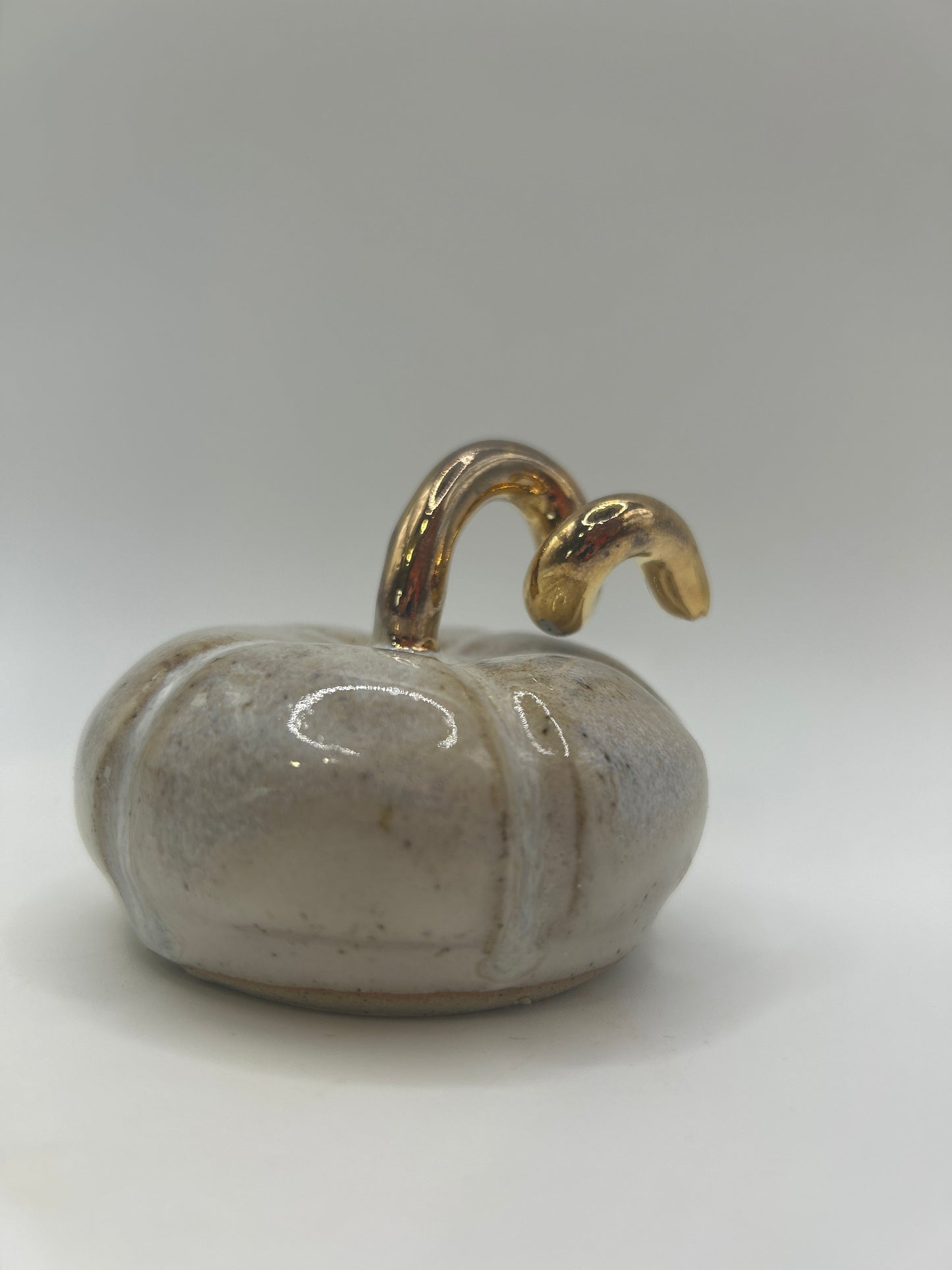 Pumpkin #25 - Small Umber and Gold