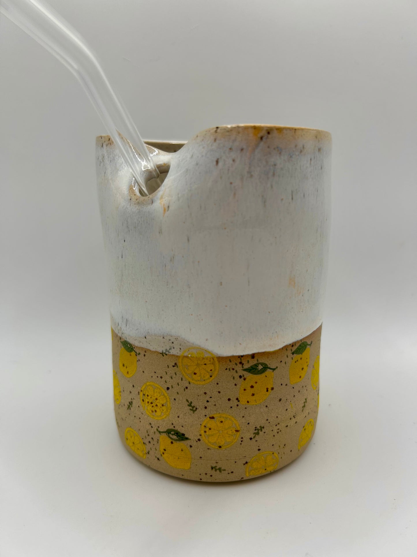 Fruity Straw Cup - Lemon