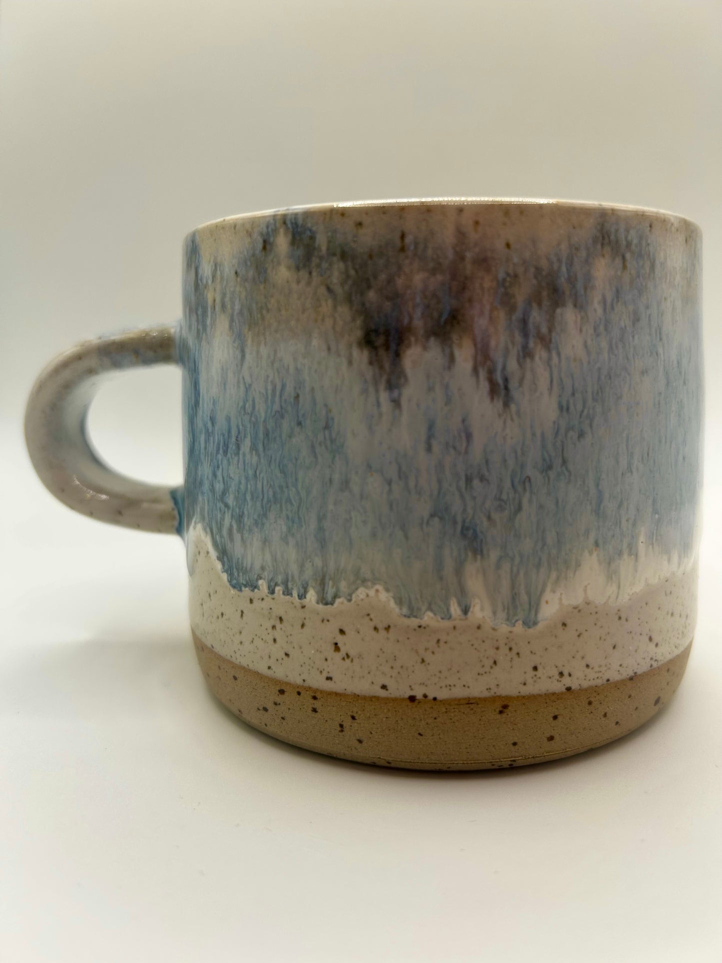 Medium Mug - Reactive Glaze - Blue Sea