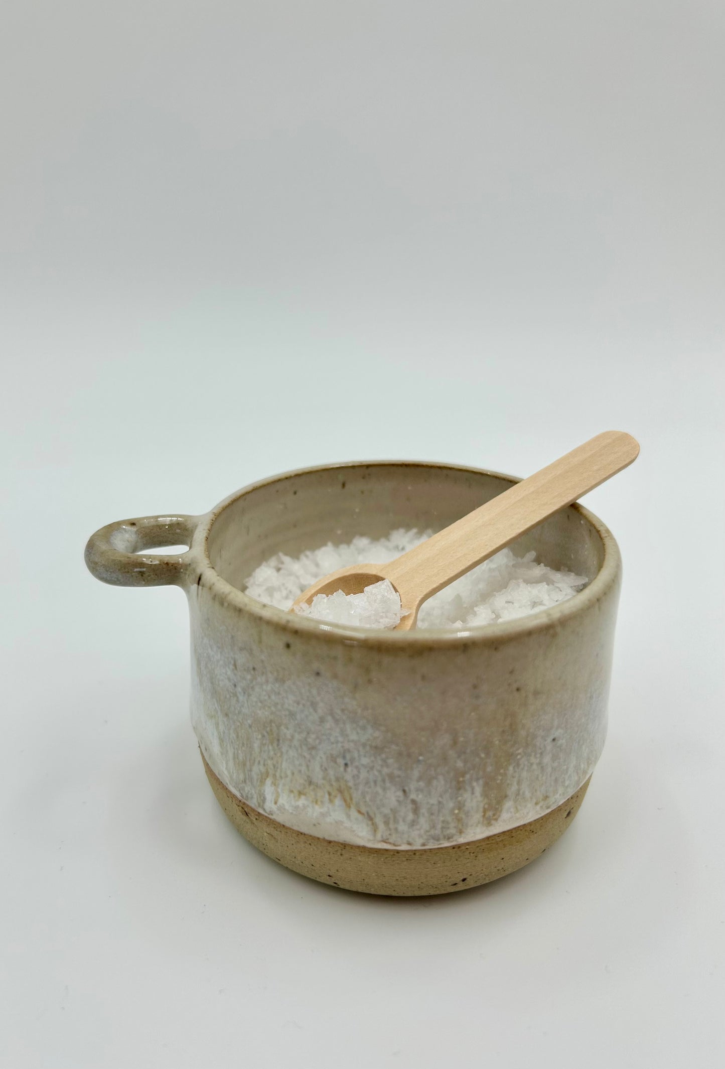 Salt Pot - with spoon slot - Various Colours