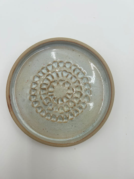 Garlic Grater Plate - Sage