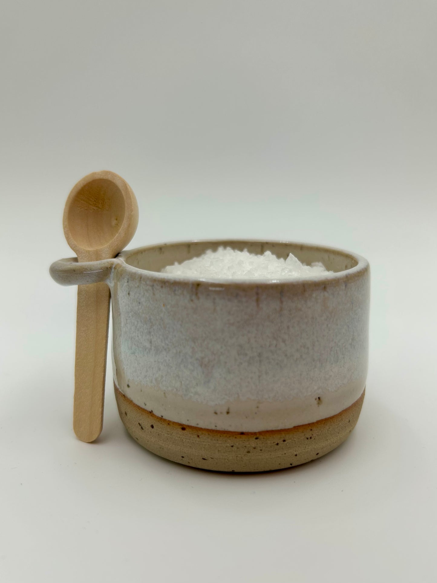 Salt Pot - with spoon slot - Various Colours