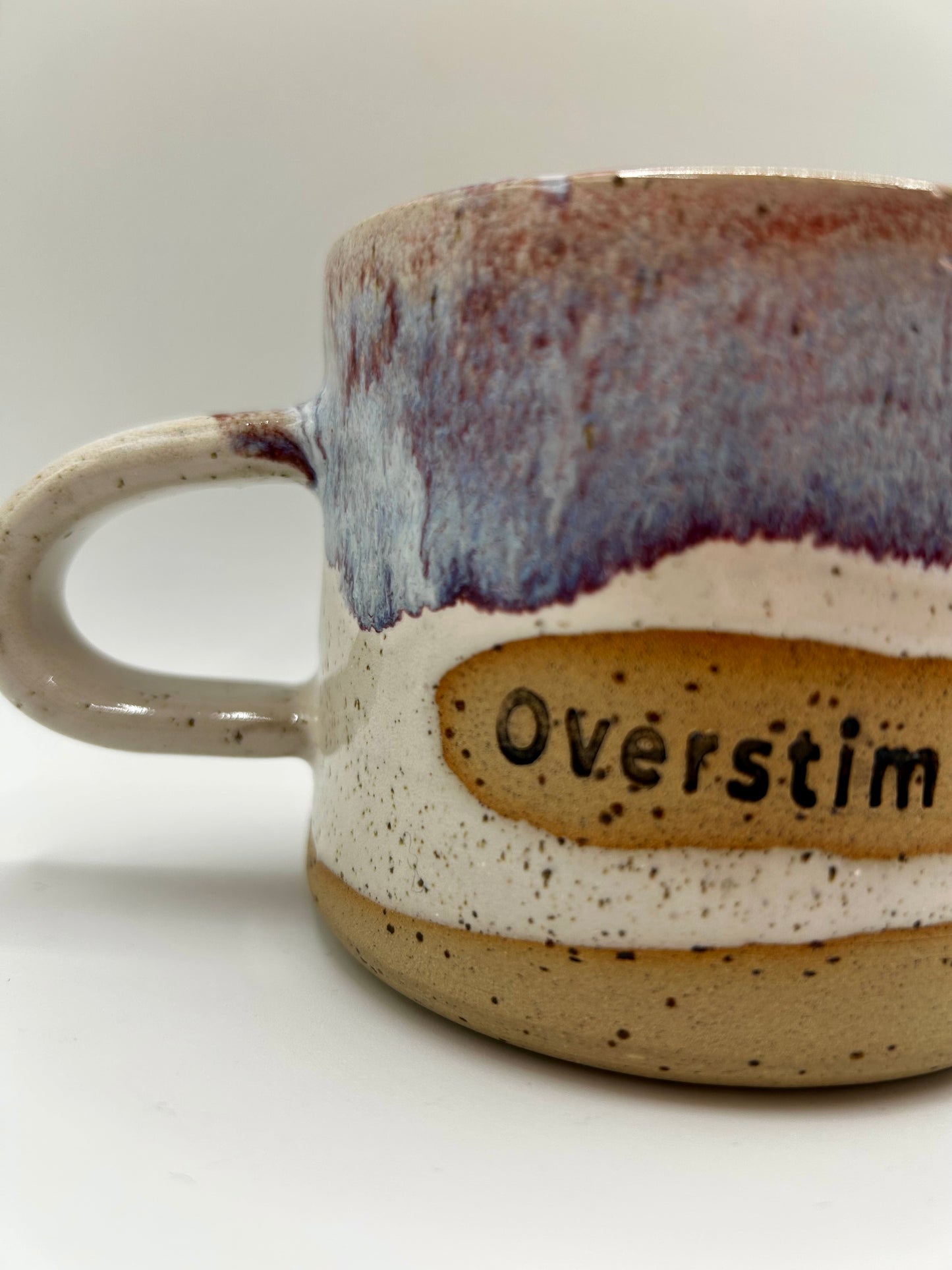 Book Mugs - Overstimulated - Made to Order