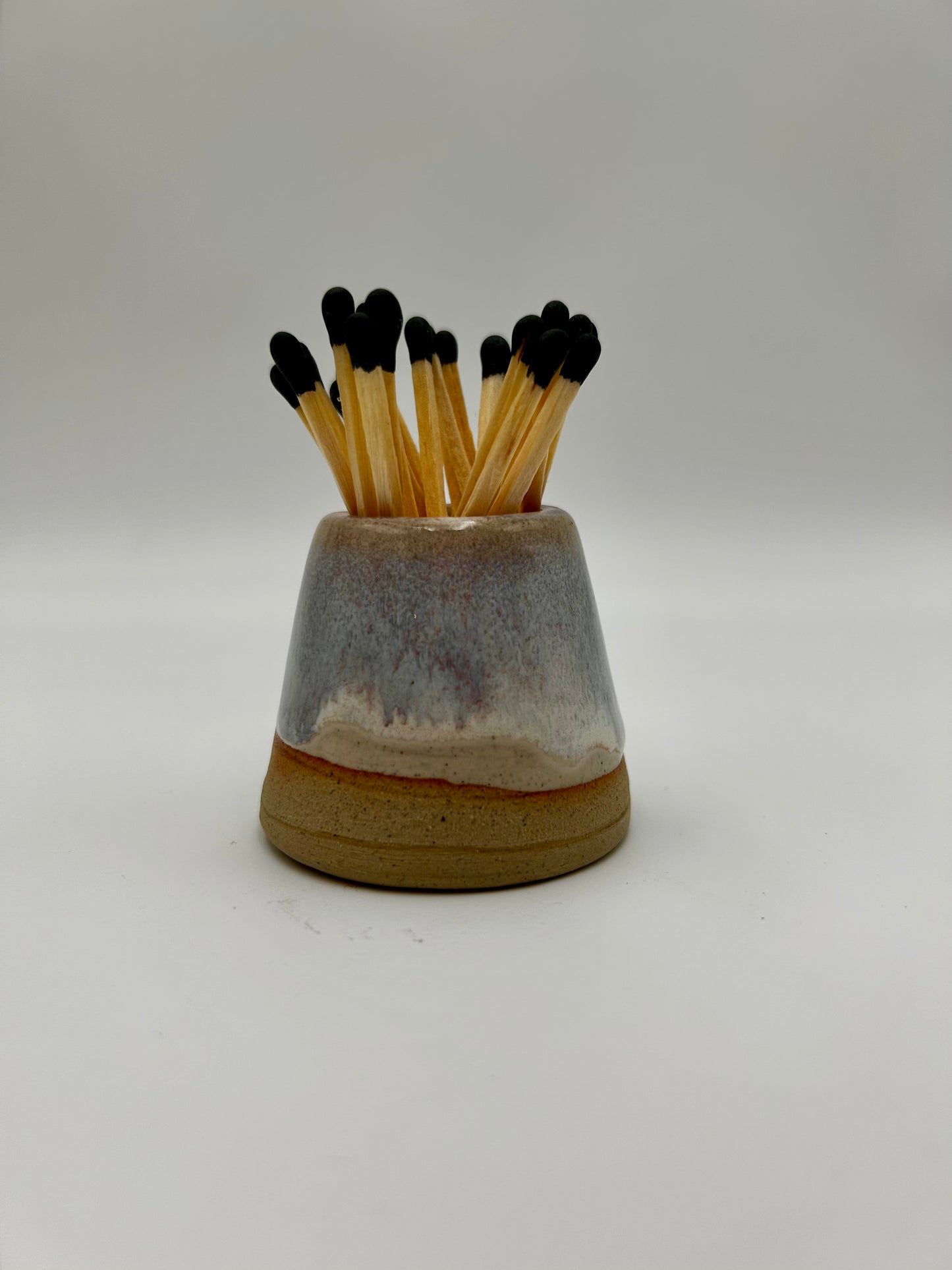Matchstick Holder with Strike Pad - Various Colours