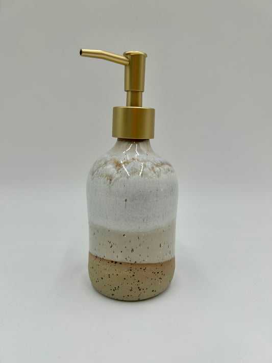 Soap Pump - Umber - Reactive Flowing Glaze - U3
