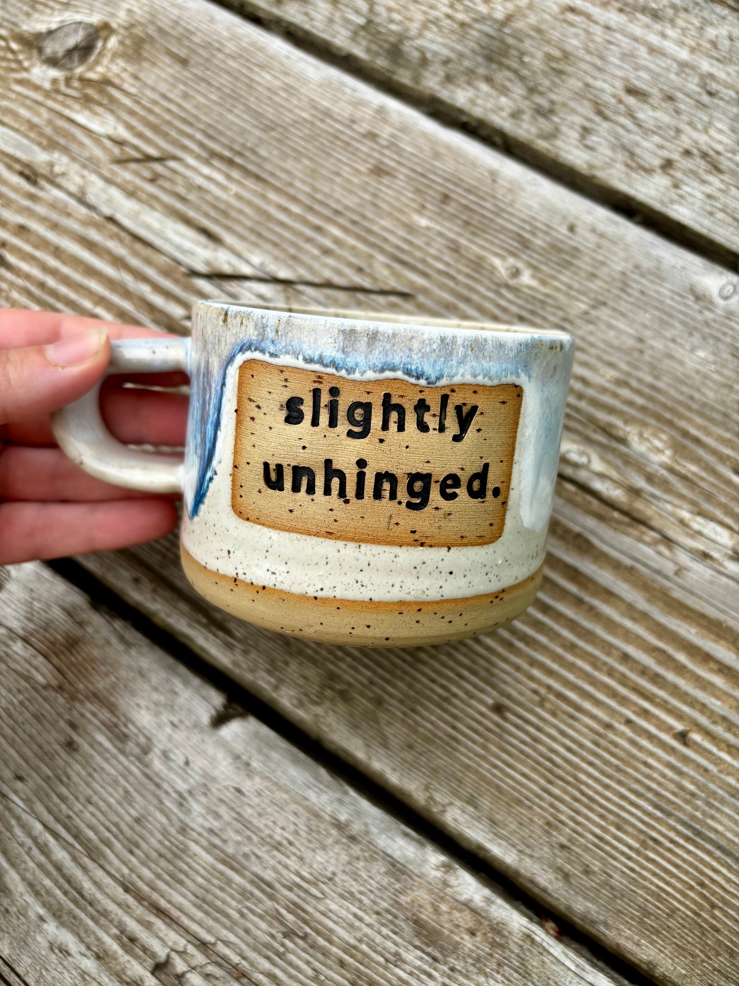 Slightly Unhinged - Mug -  Made to Order