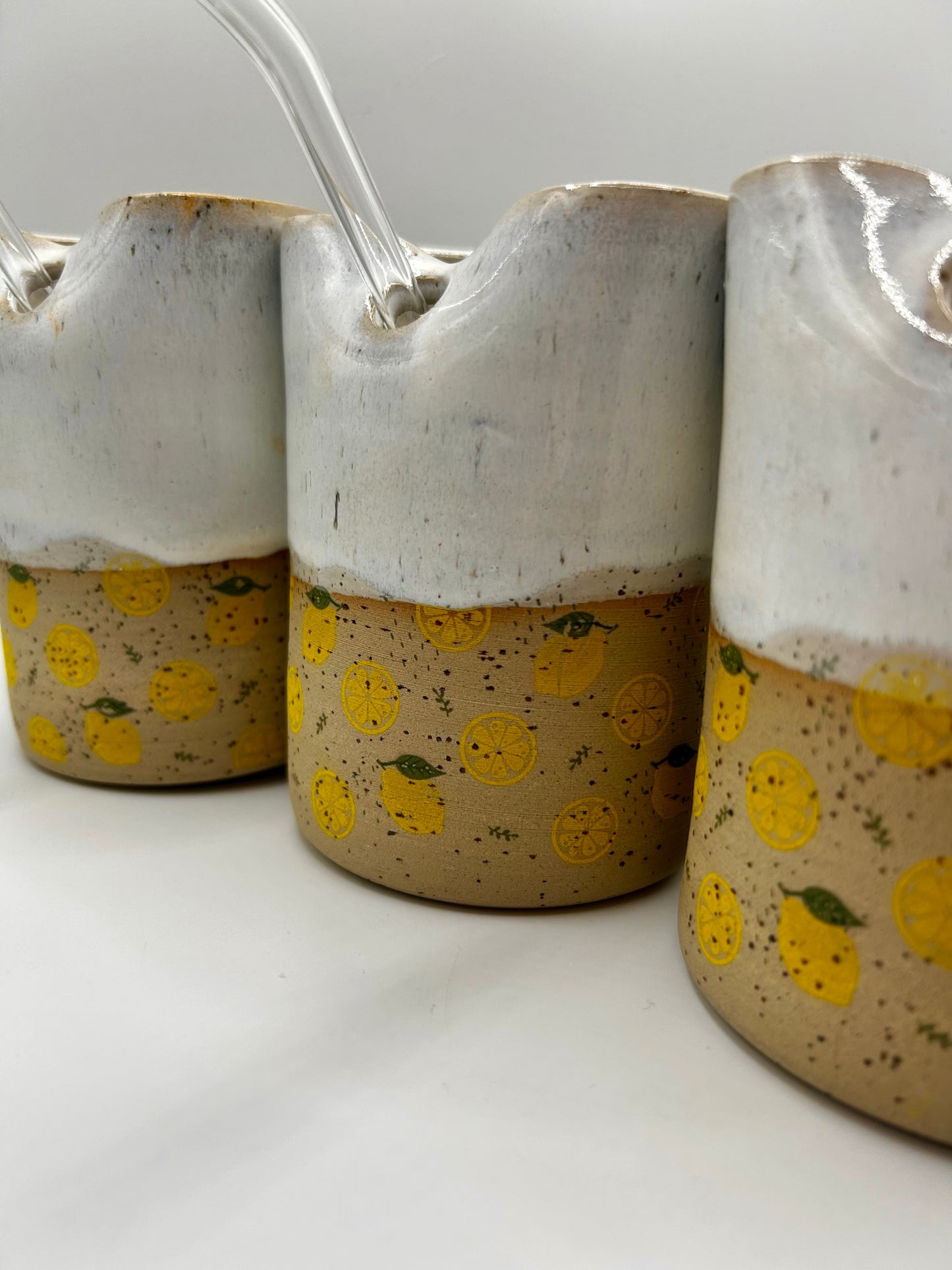 Fruity Straw Cup - Lemon