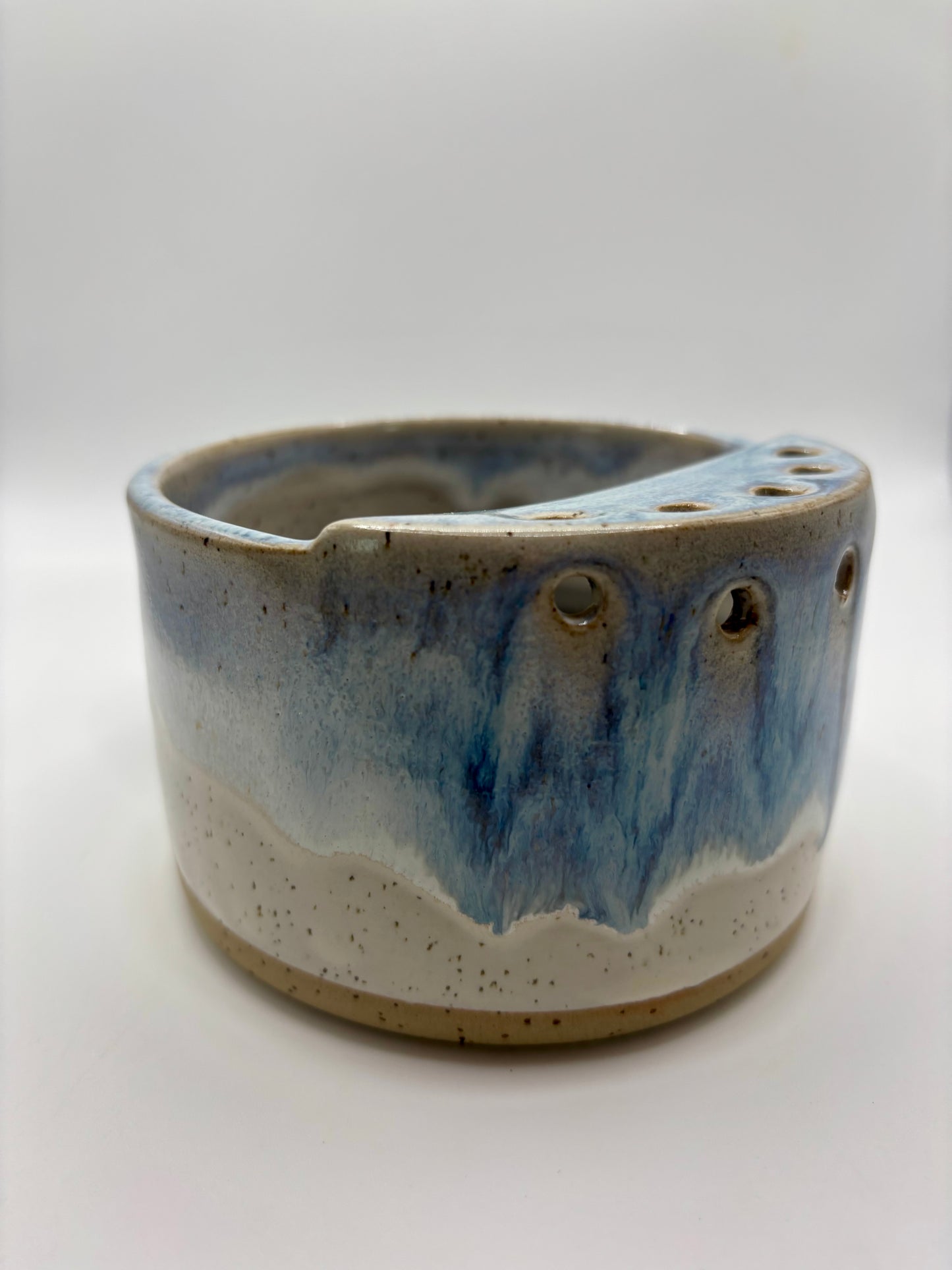 Fruit & Berry Strainer - Blue Sea