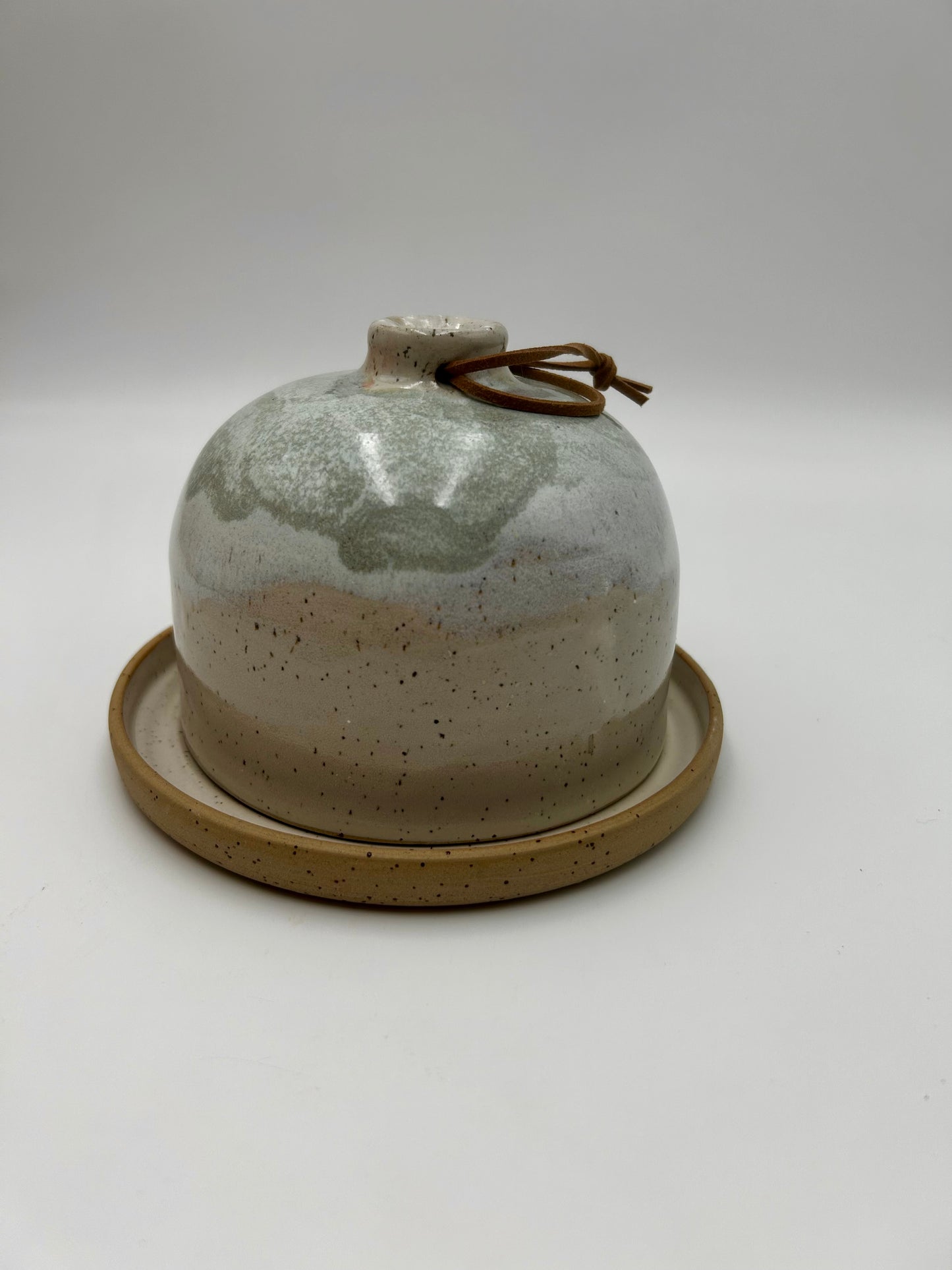 Butter Dish - Sage