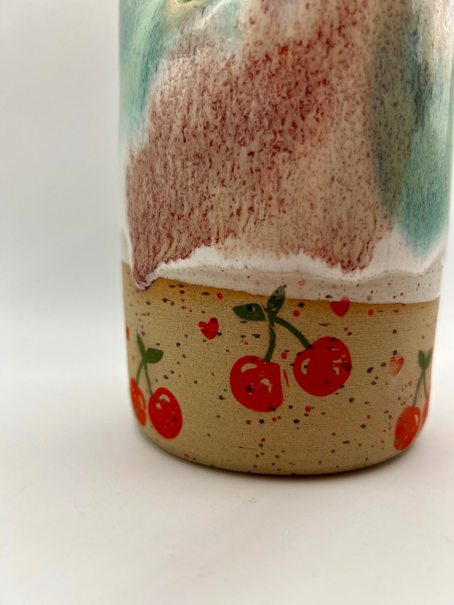 Fruity Straw Cup - Cherries