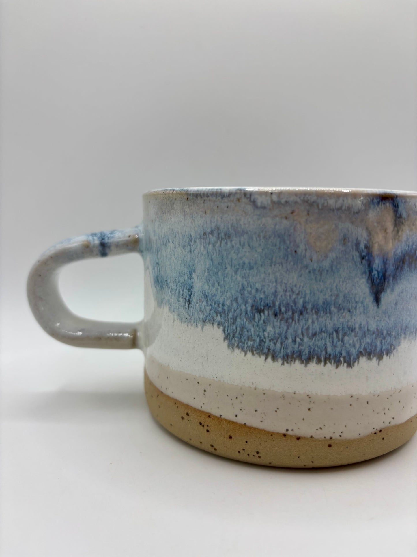 Medium Mug - Reactive Glaze - Blue Sea