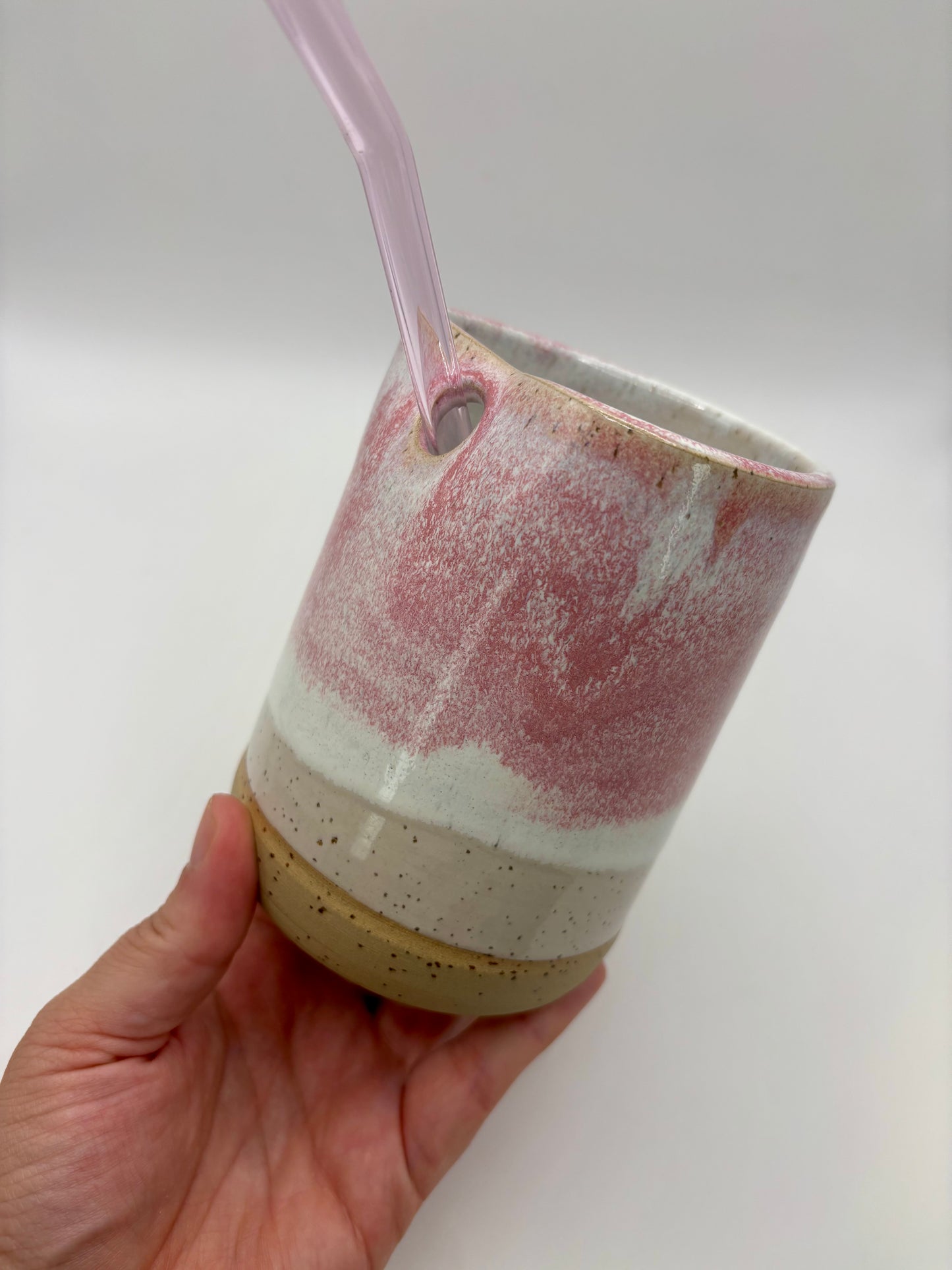Straw Cup - Raspberry
