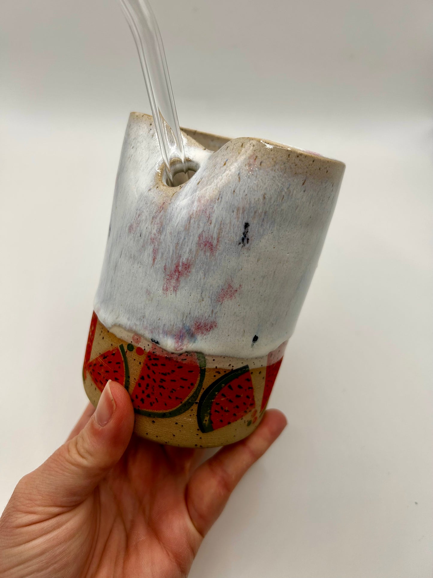 Fruity Straw Cup - Watermelon