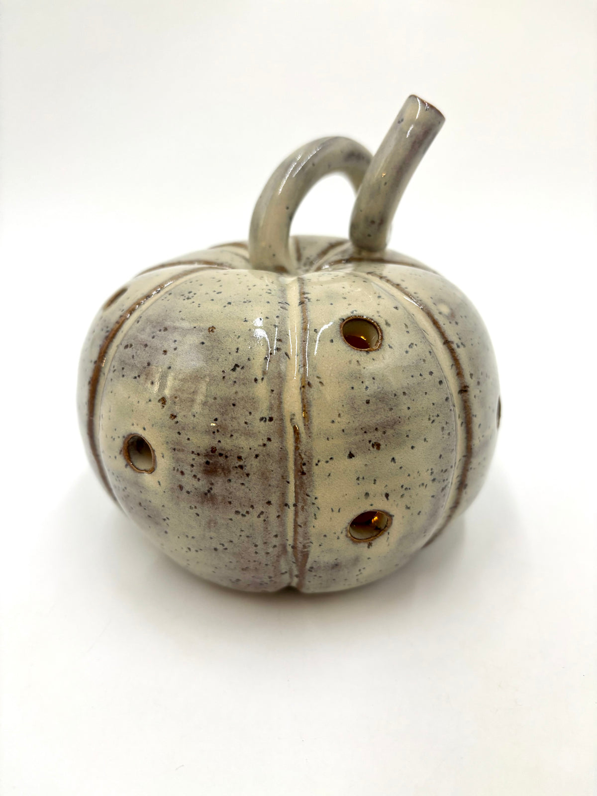 Pumpkin Luminary - Beige - Large