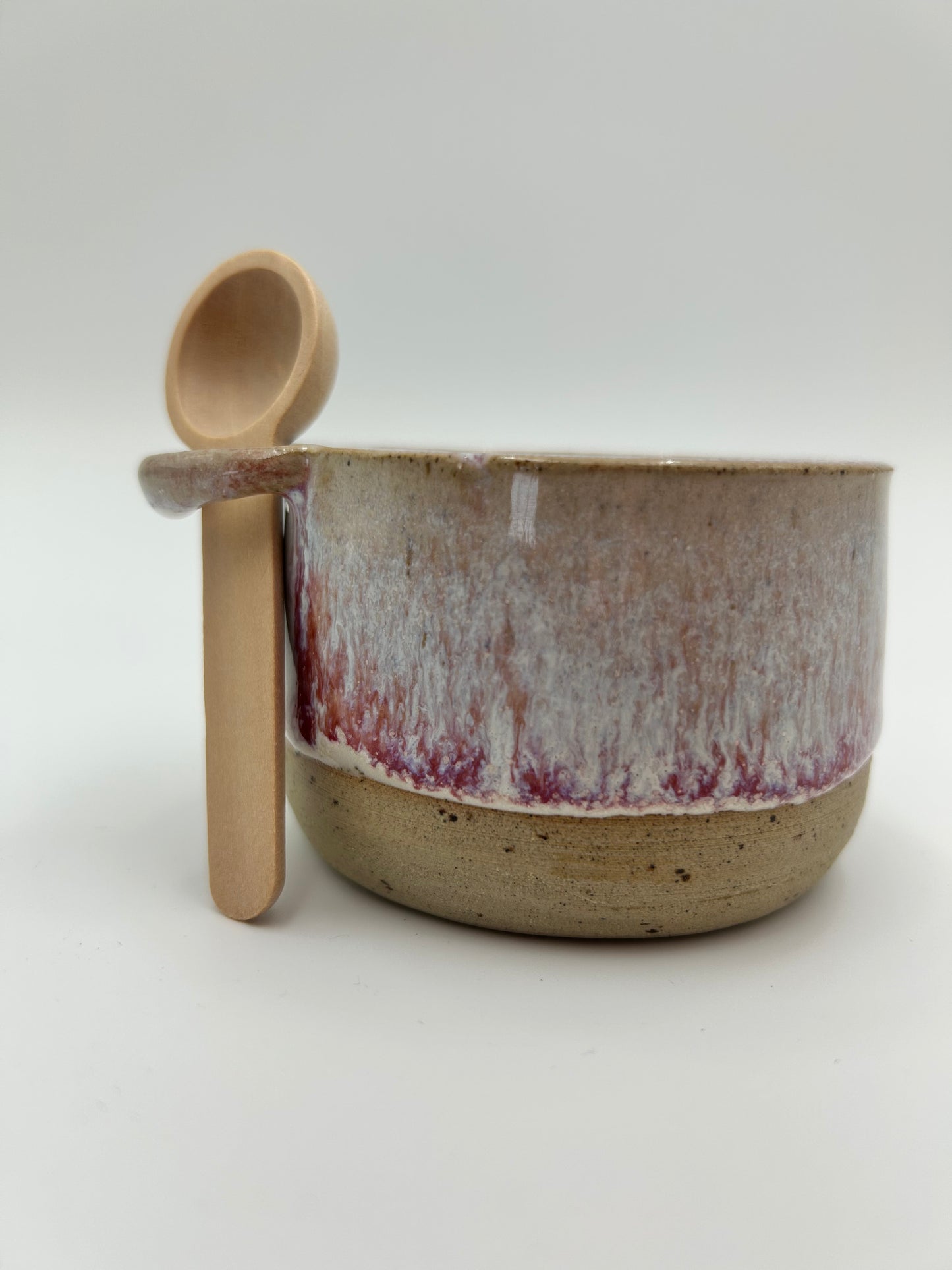 Salt Pot - with spoon slot - Various Colours
