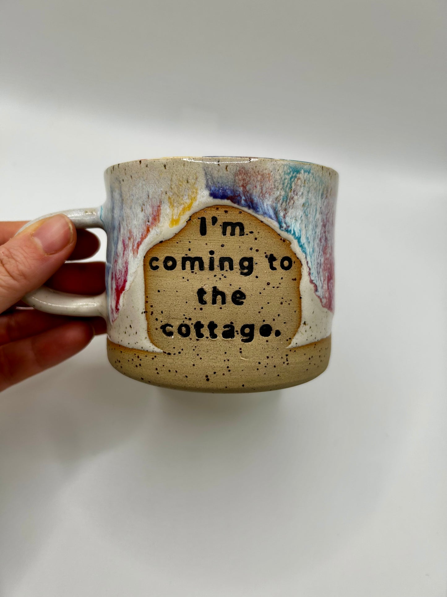 Custom Quote Mug - Made to Order - Reactive Glaze