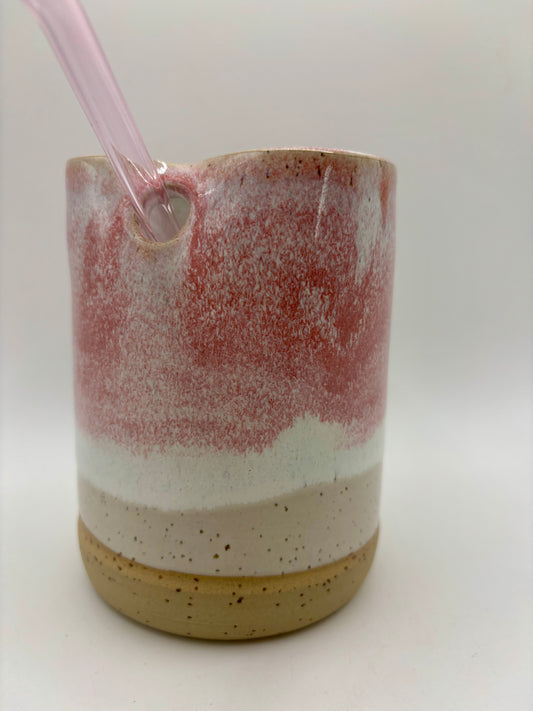 Straw Cup - Raspberry