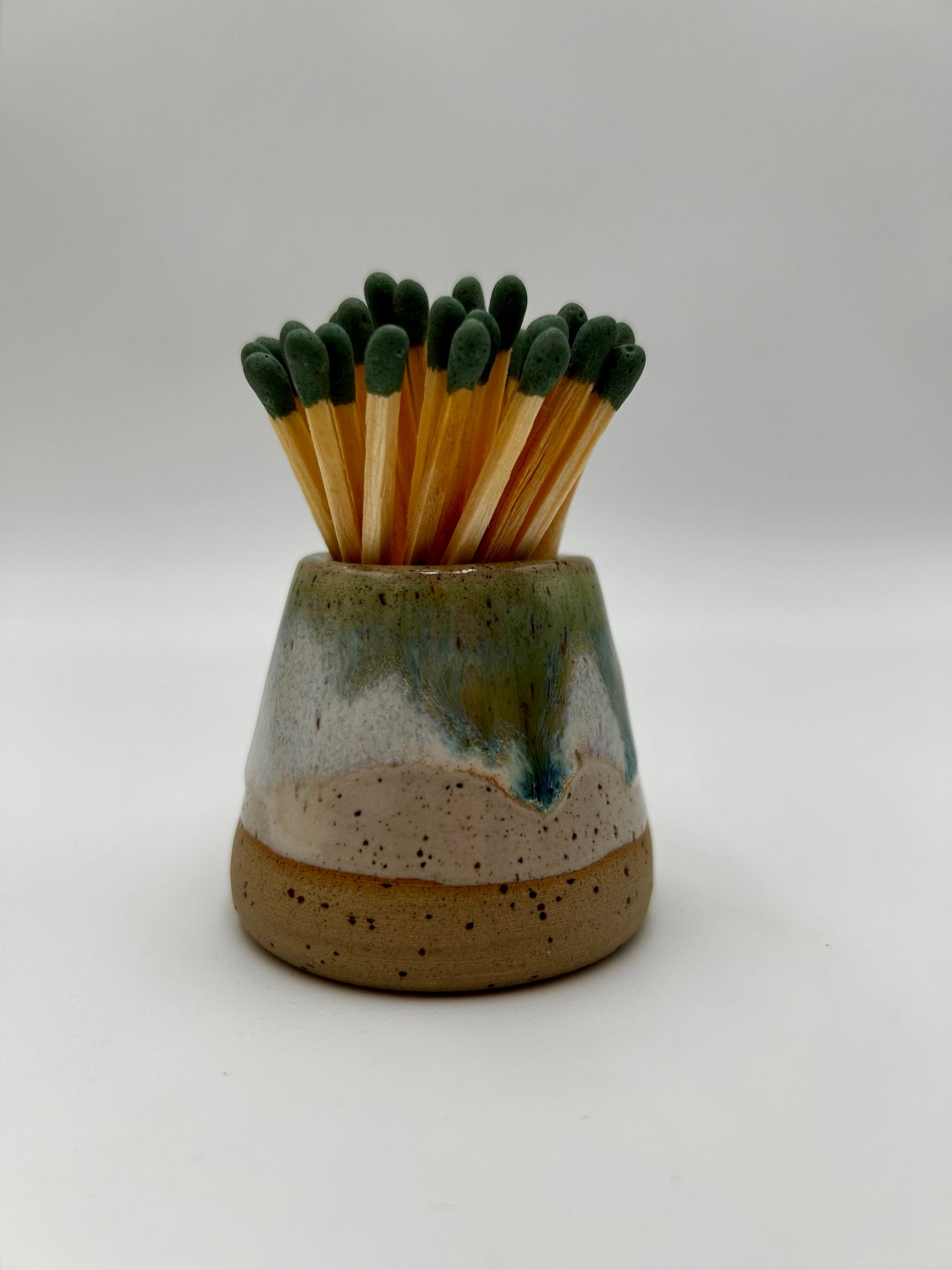 Matchstick Holder with Strike Pad - Various Colours