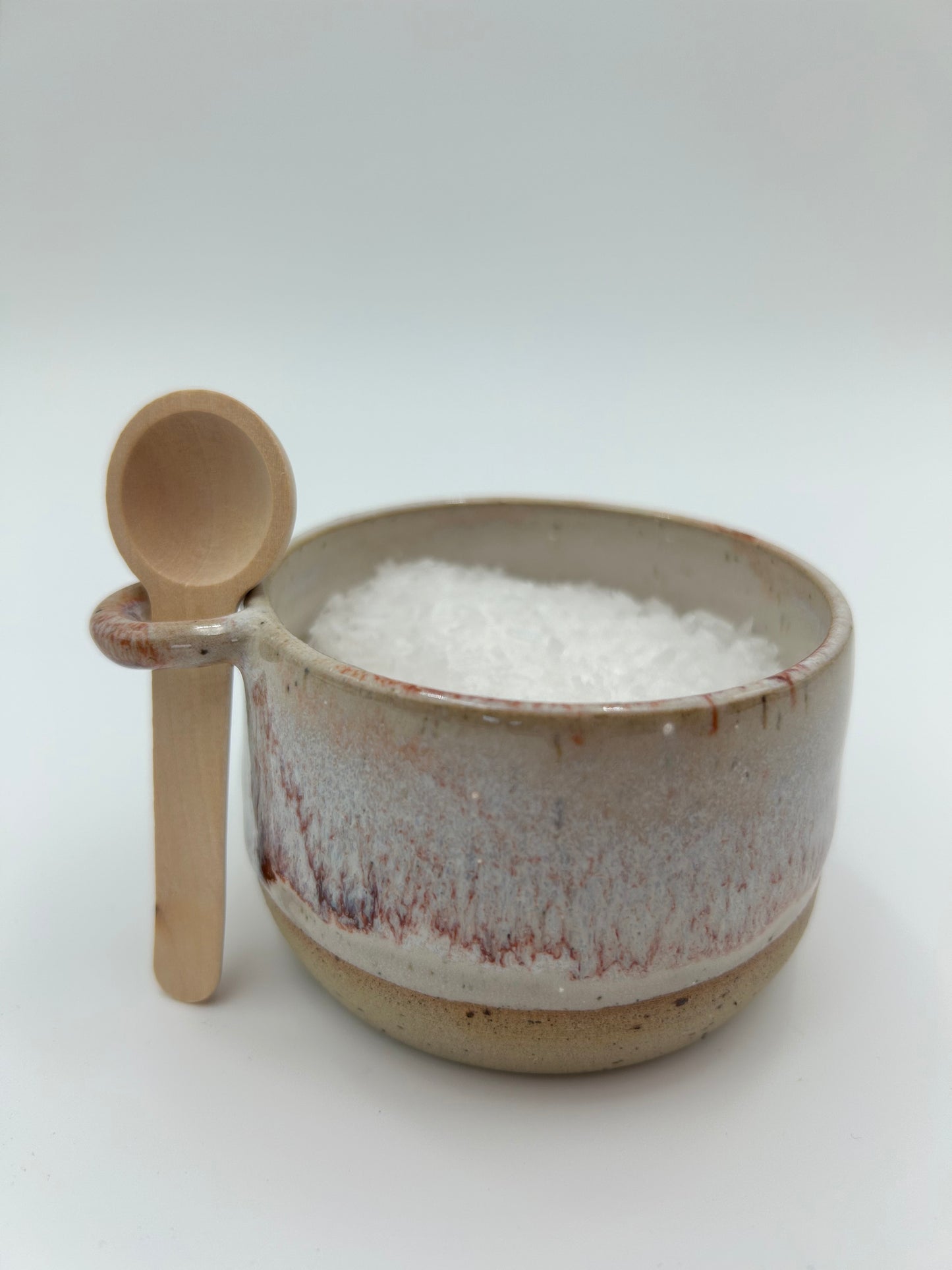 Salt Pot - with spoon slot - Various Colours